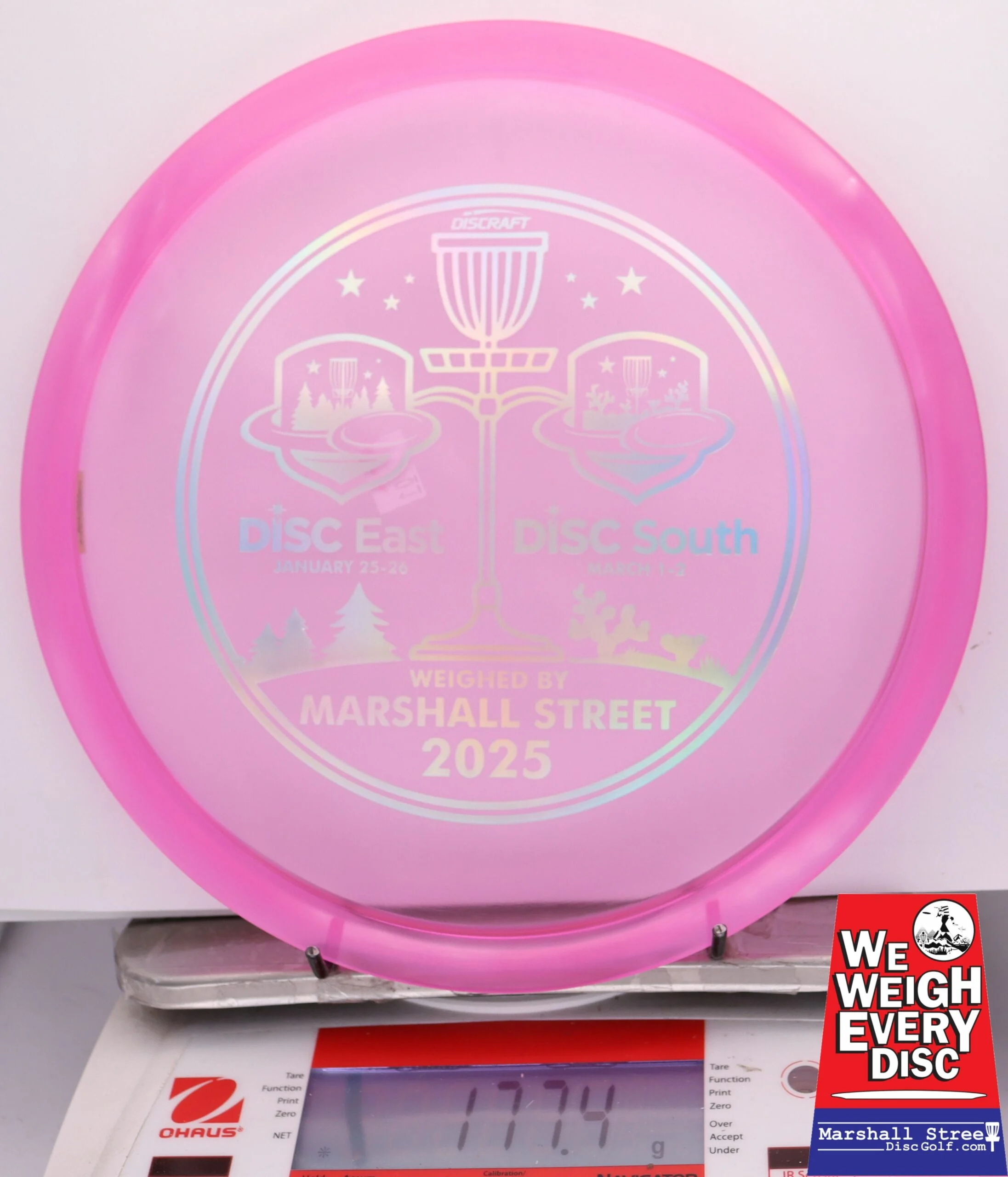 248006 CryZtal Buzzz - Disc Golf Expos 2025 - #01 Magenta, 177