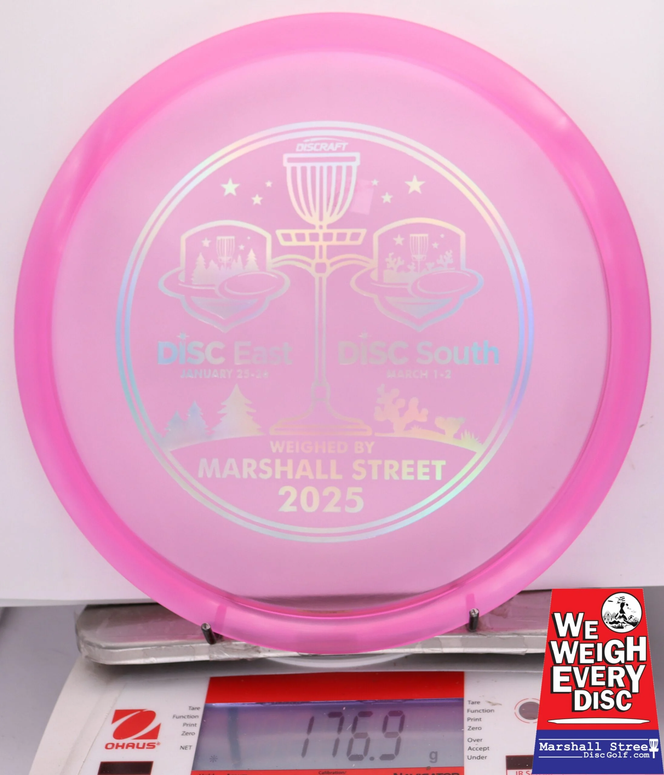 248009 CryZtal Buzzz - Disc Golf Expos 2025 - #04 Magenta, 177