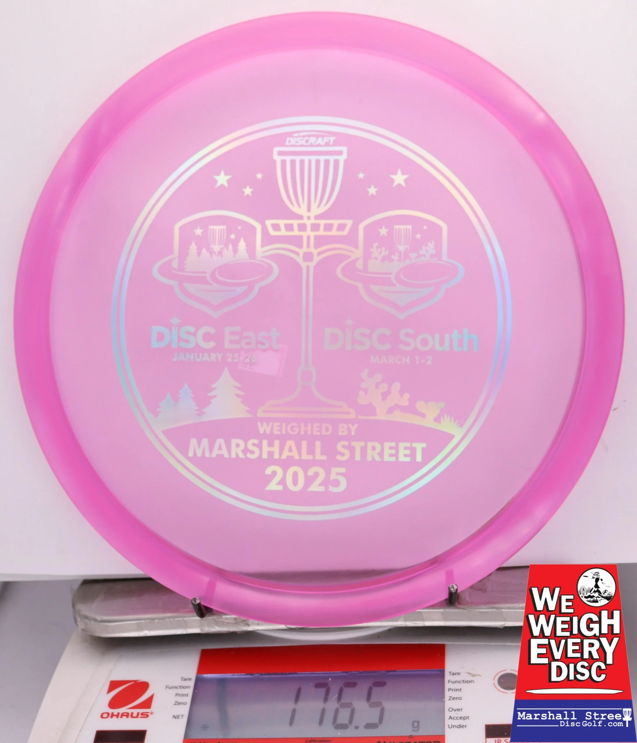 248010 CryZtal Buzzz - Disc Golf Expos 2025 - #05 Magenta, 177