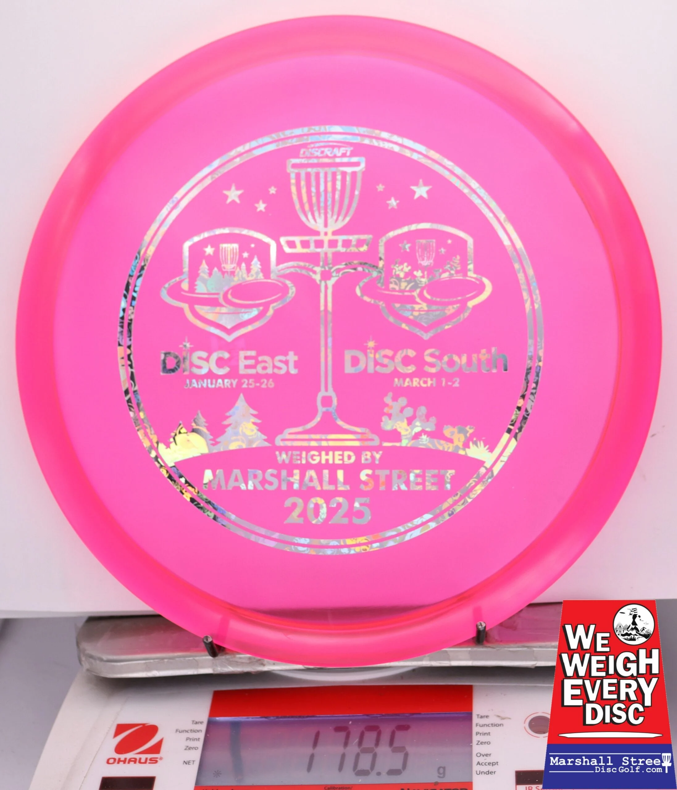 248011 CryZtal Buzzz - Disc Golf Expos 2025 - #06 Pink, 179