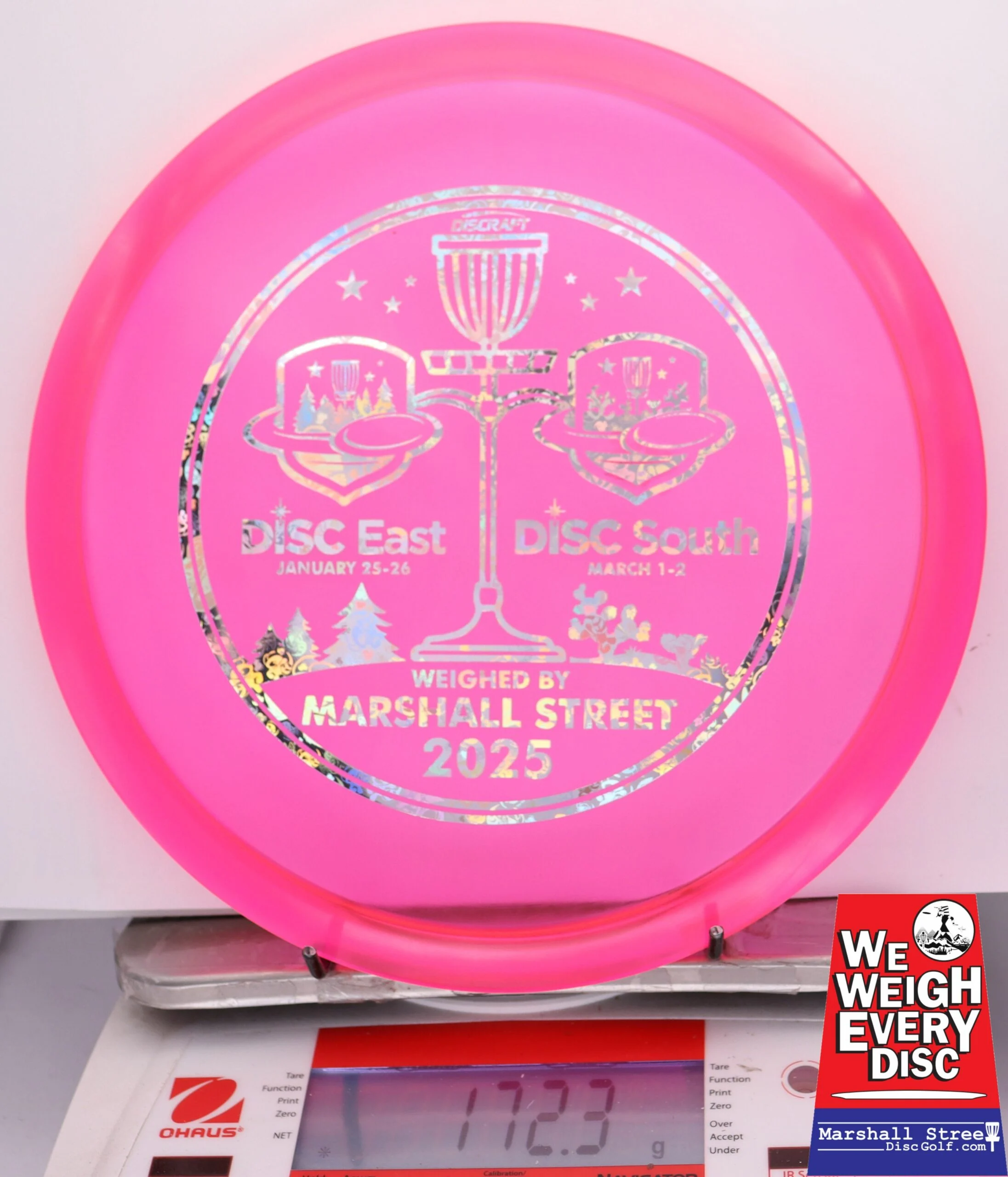 248012 CryZtal Buzzz - Disc Golf Expos 2025 - #07 Pink, 172