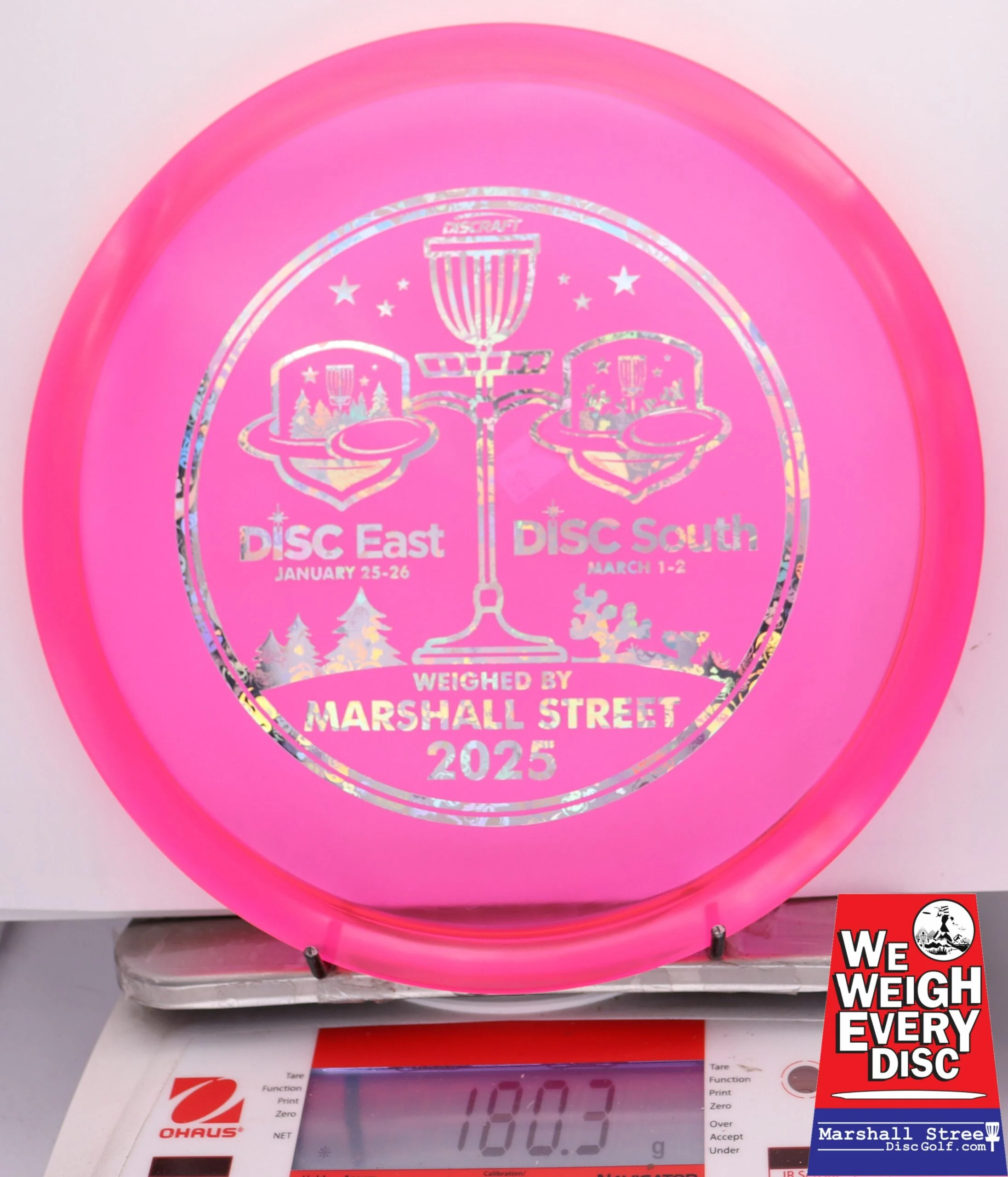 248013 CryZtal Buzzz - Disc Golf Expos 2025 - #08 Pink, 180