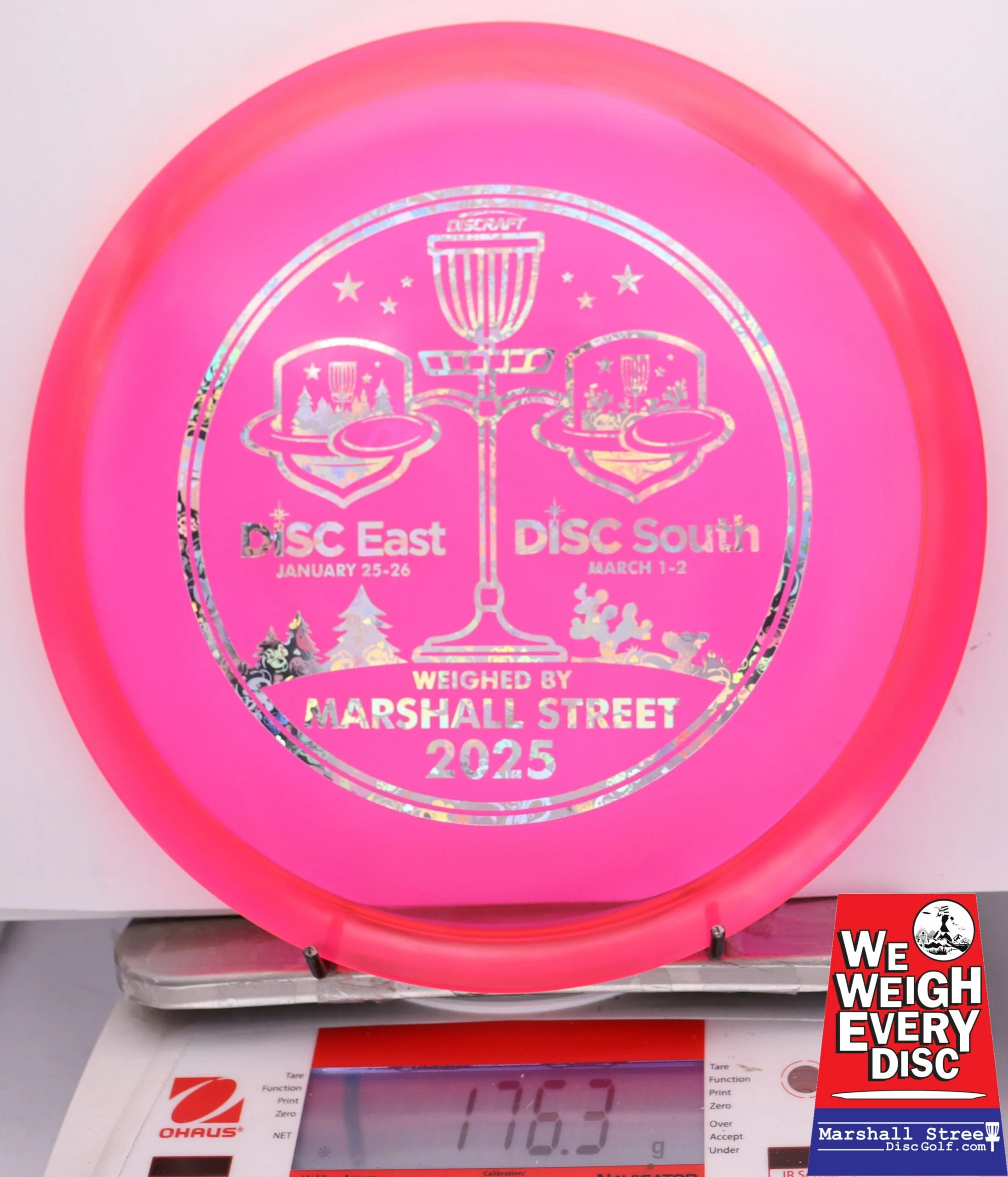 248016 CryZtal Buzzz - Disc Golf Expos 2025 - #09 Pink, 176