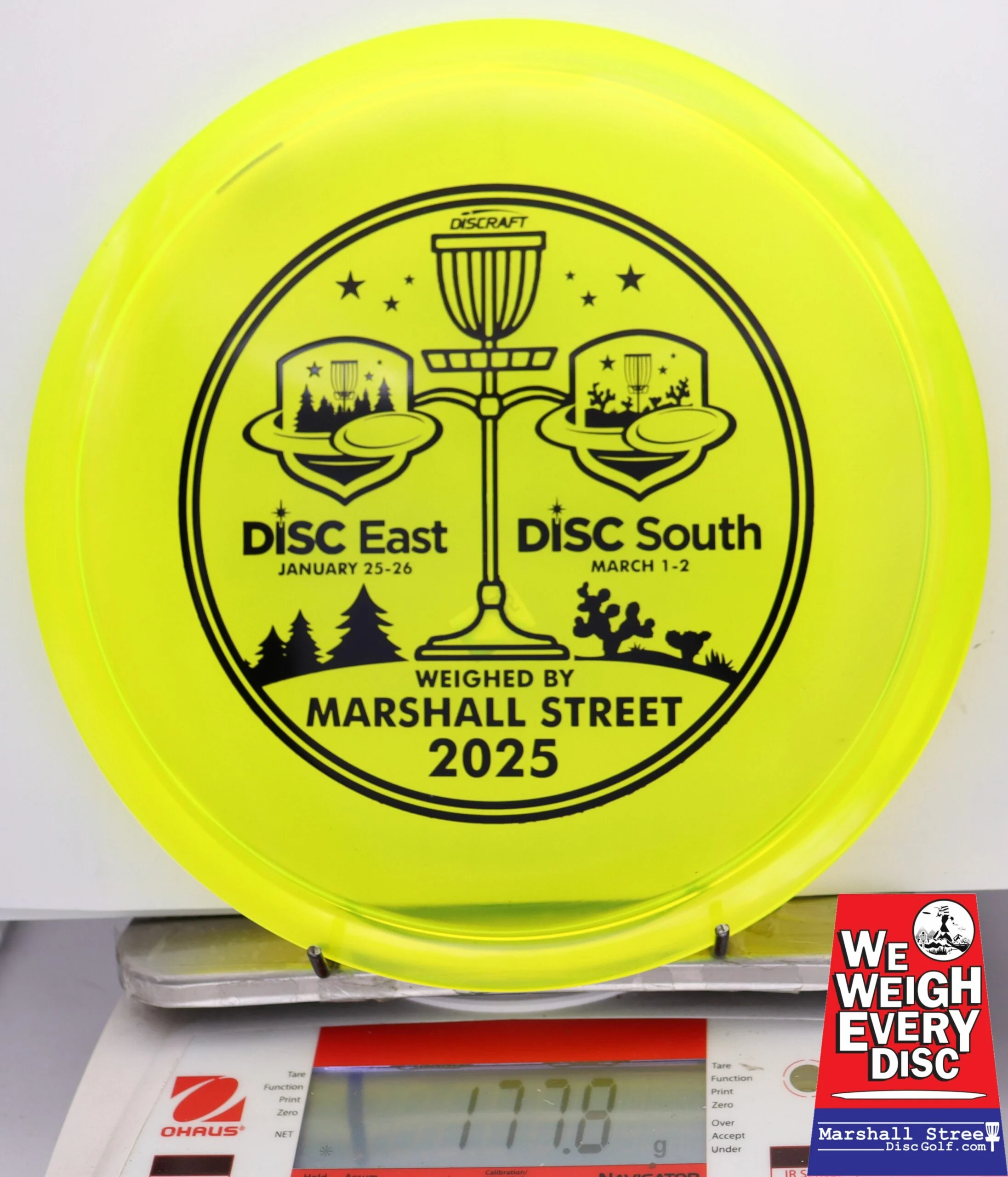 248023 CryZtal Buzzz - Disc Golf Expos 2025 - #15 Yellow, 178