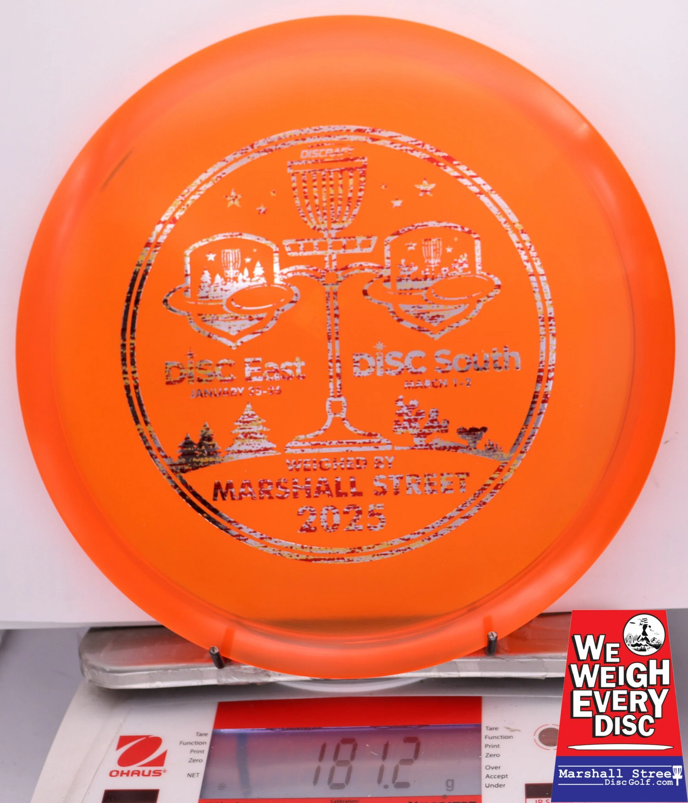 248030 CryZtal Buzzz - Disc Golf Expos 2025 - #22 Orange, 181