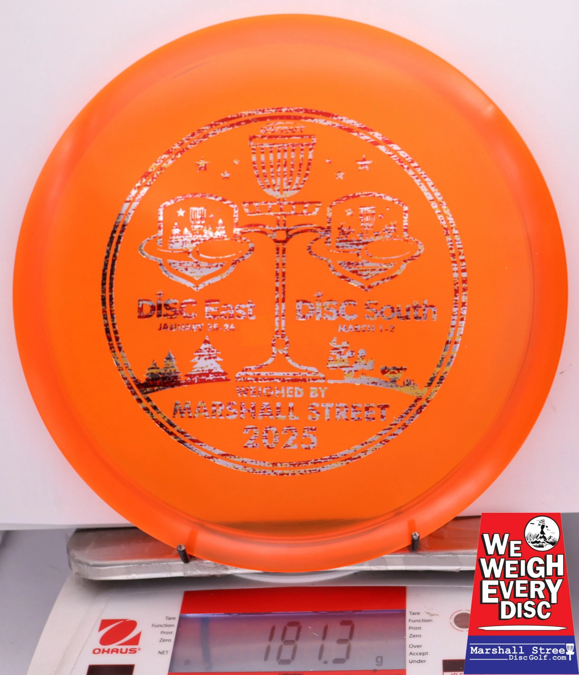 248031 CryZtal Buzzz - Disc Golf Expos 2025 - #23 Orange, 181