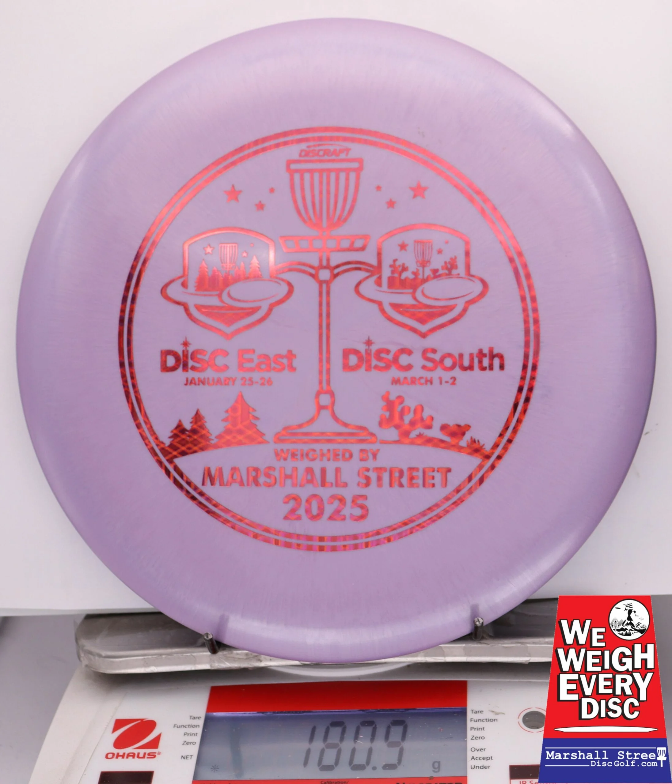248145 Big Z Glow Buzzz - Disc Golf Expos 2025 - #16 Purple, 181