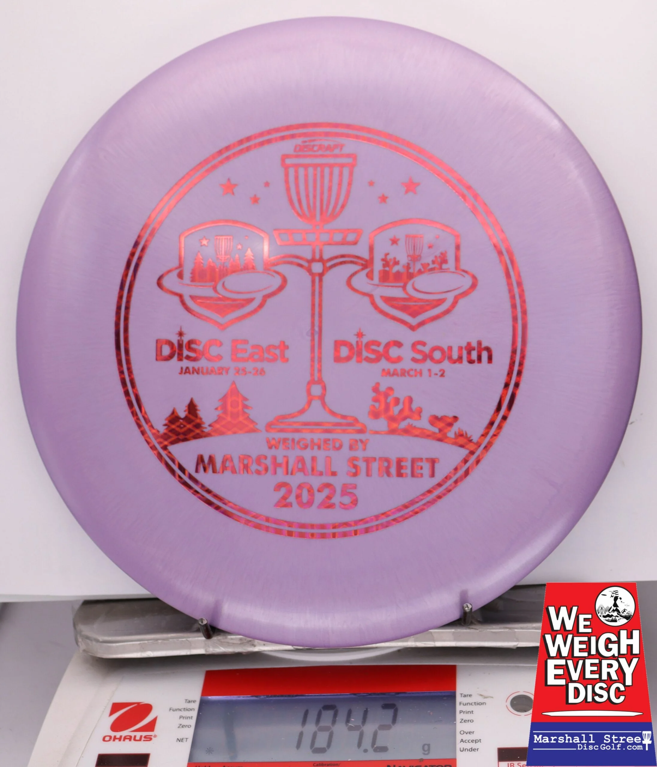 248148 Big Z Glow Buzzz - Disc Golf Expos 2025 - #19 Purple, 184