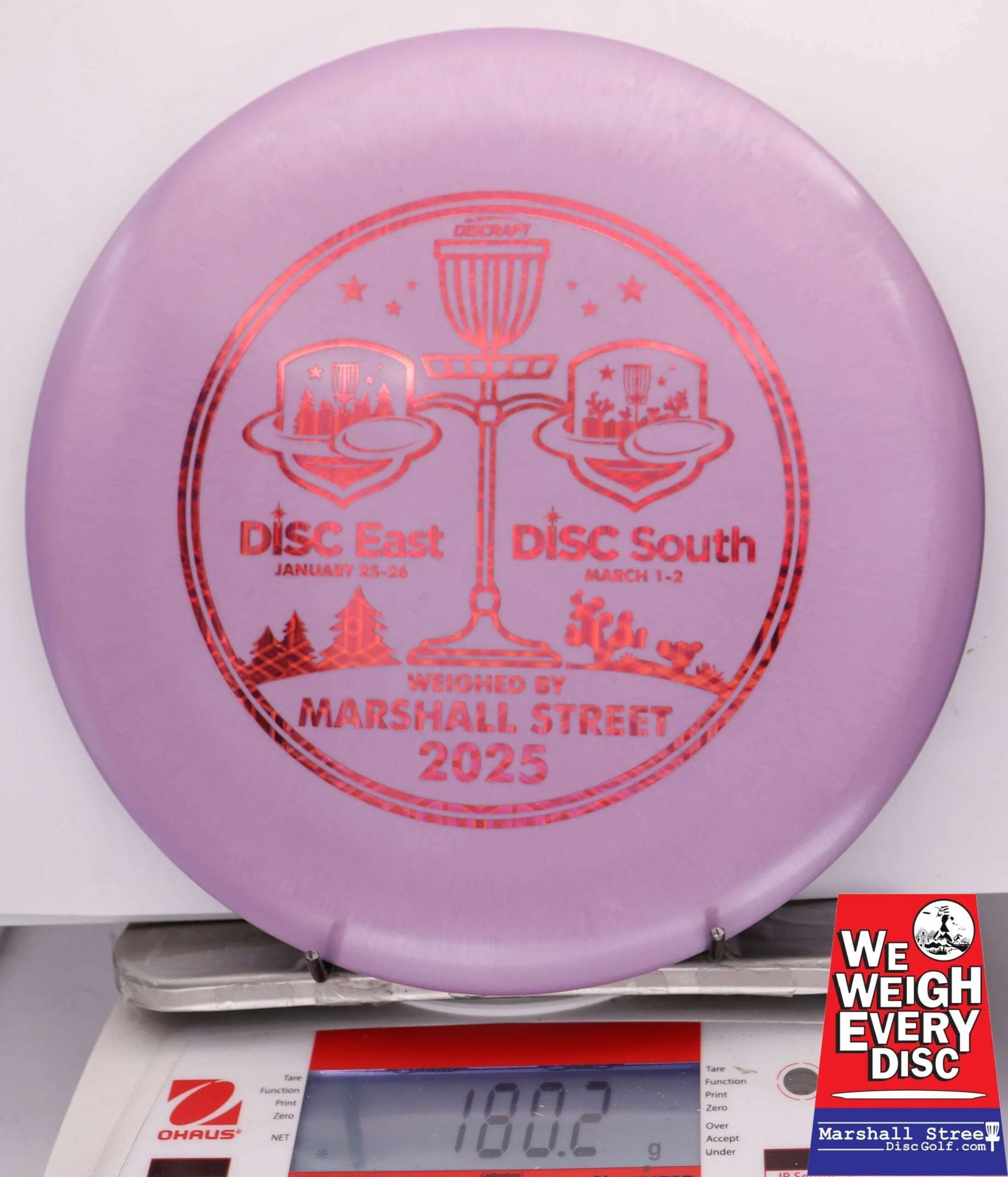 248149 Big Z Glow Buzzz - Disc Golf Expos 2025 - #20 Purple, 180