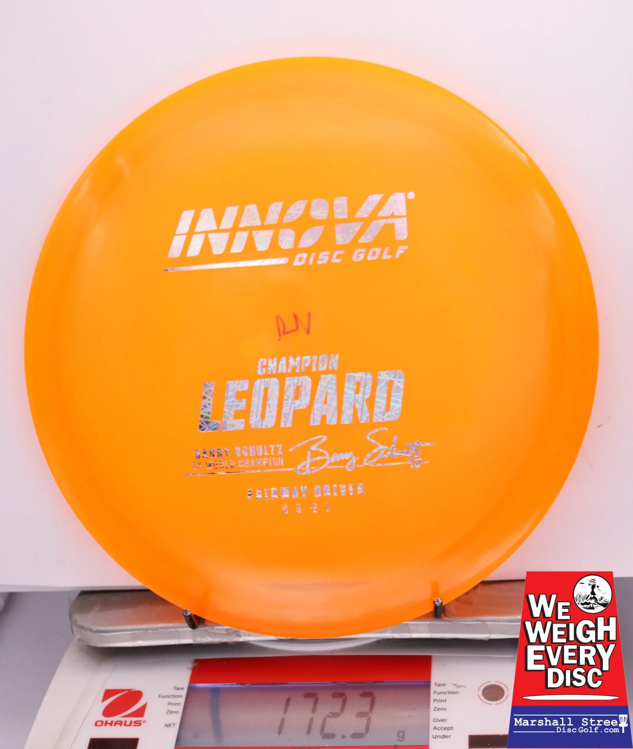 248592 Champion Leopard, Barry Schultz 2x - #19 Orange, 172