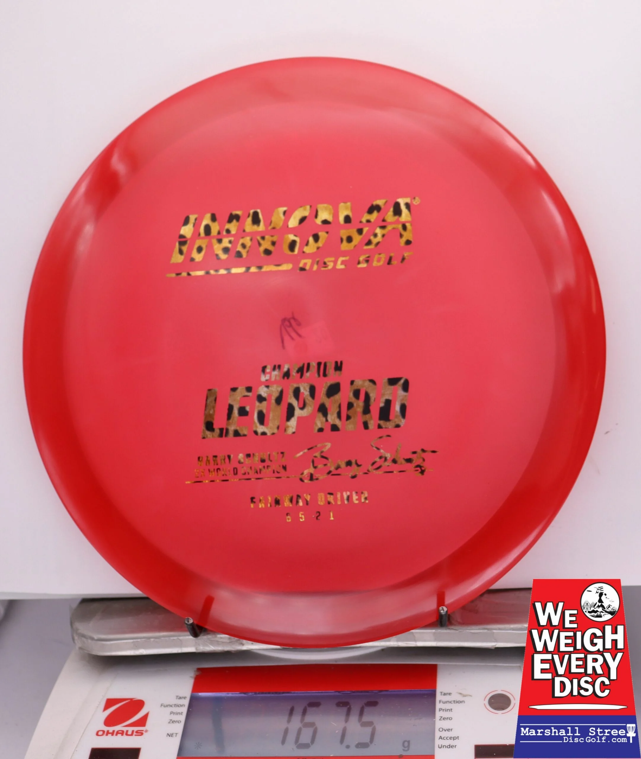 248593 Champion Leopard, Barry Schultz 2x - #20 Red, 168