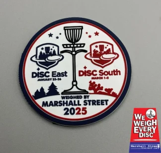 DISC Expos Weighed By Marshall Street PVC Velcro Patch