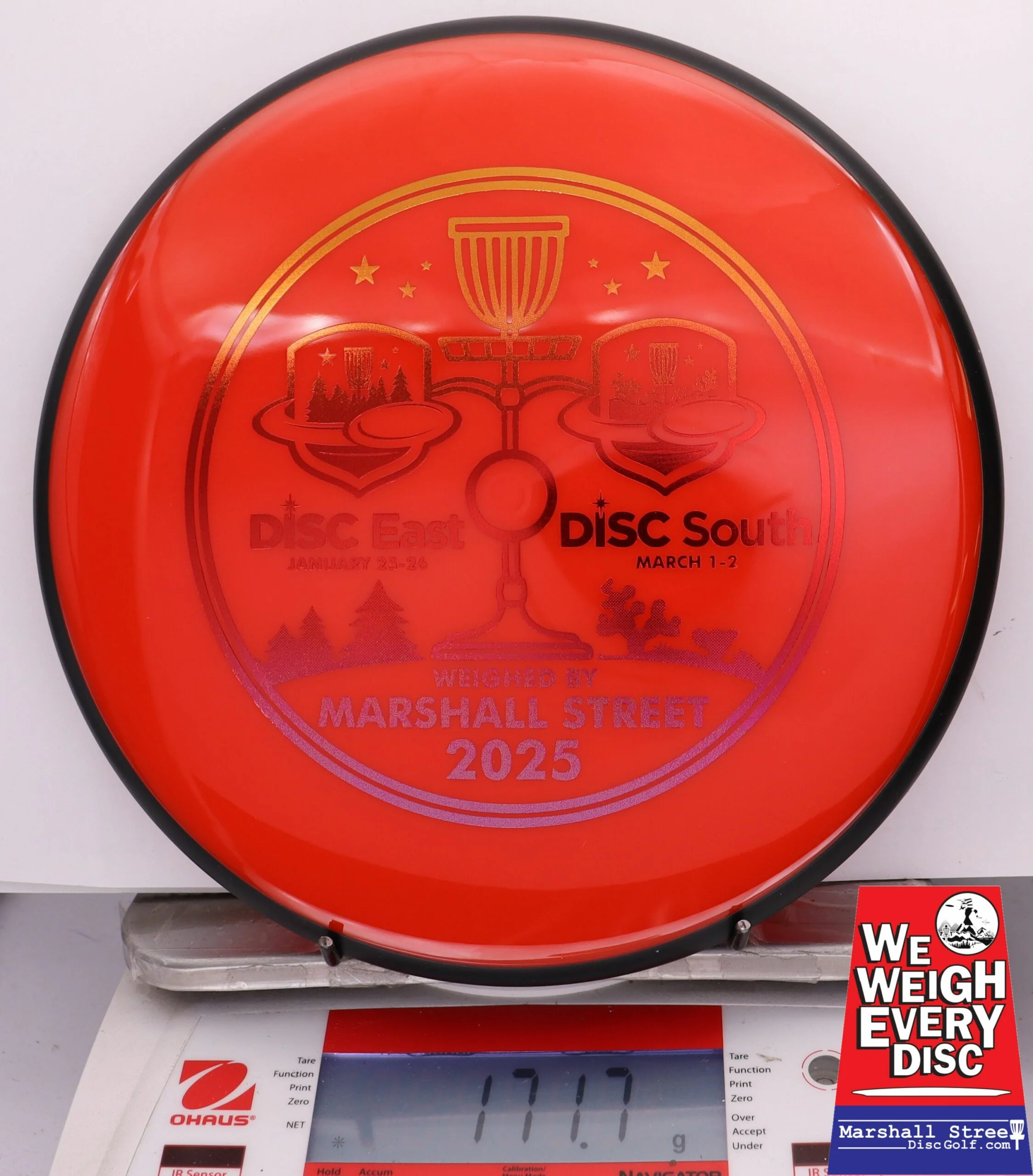 249695 Neutron Watt - Disc Golf Expos 2025 - #10 Red, 172