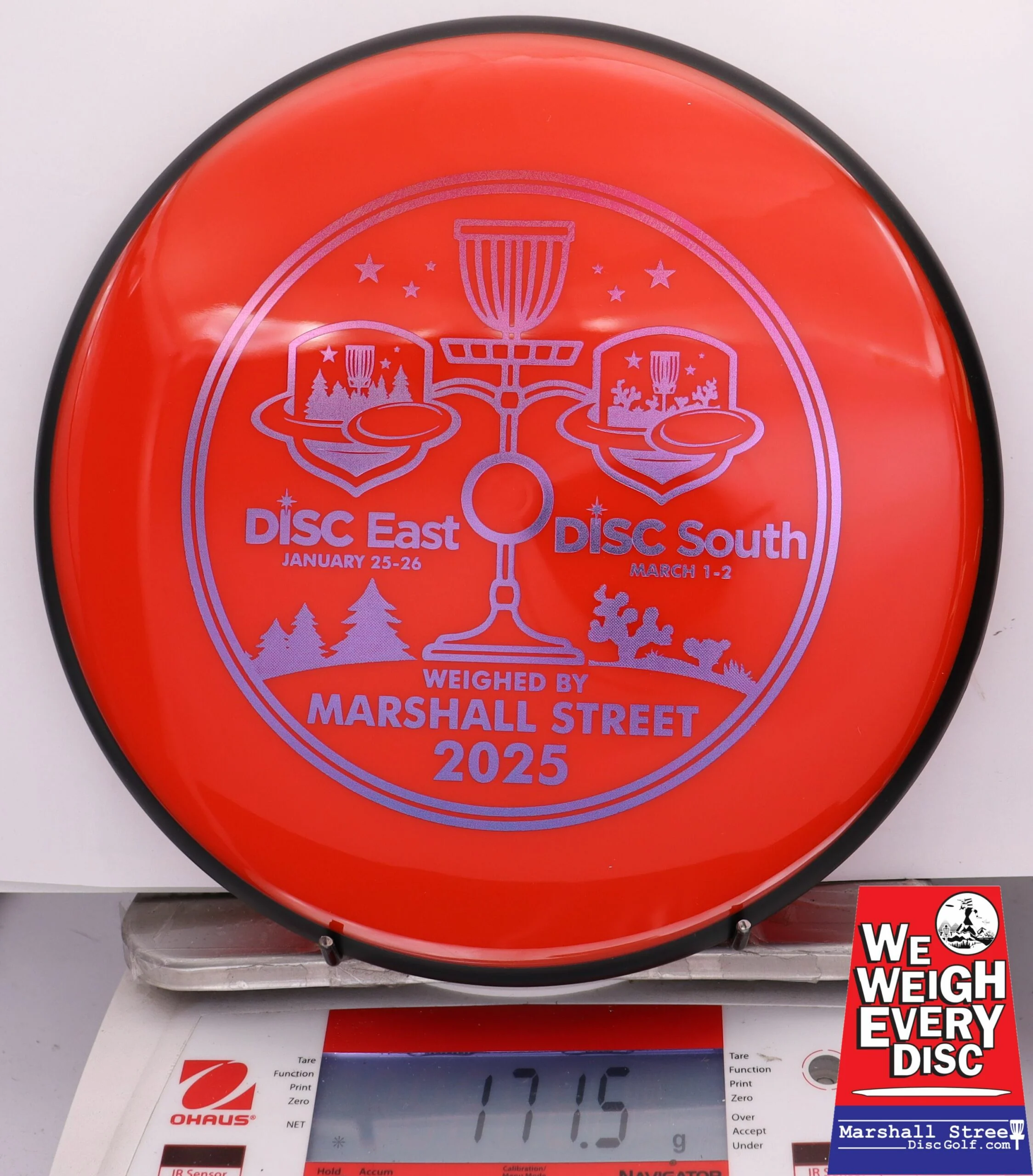 249697 Neutron Watt - Disc Golf Expos 2025 - #11 Red, 172