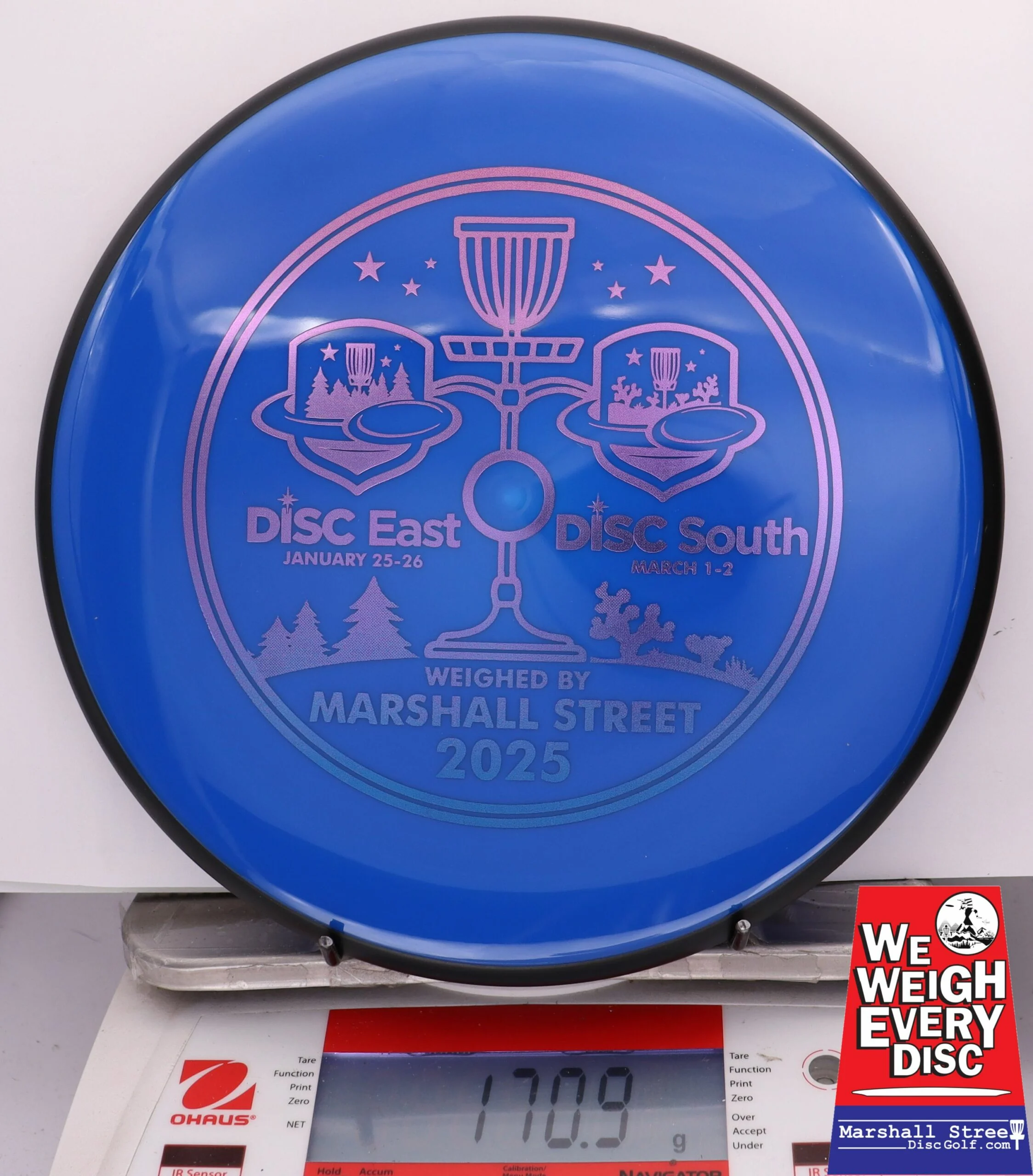 249707 Neutron Watt - Disc Golf Expos 2025 - #18 Blue, 171