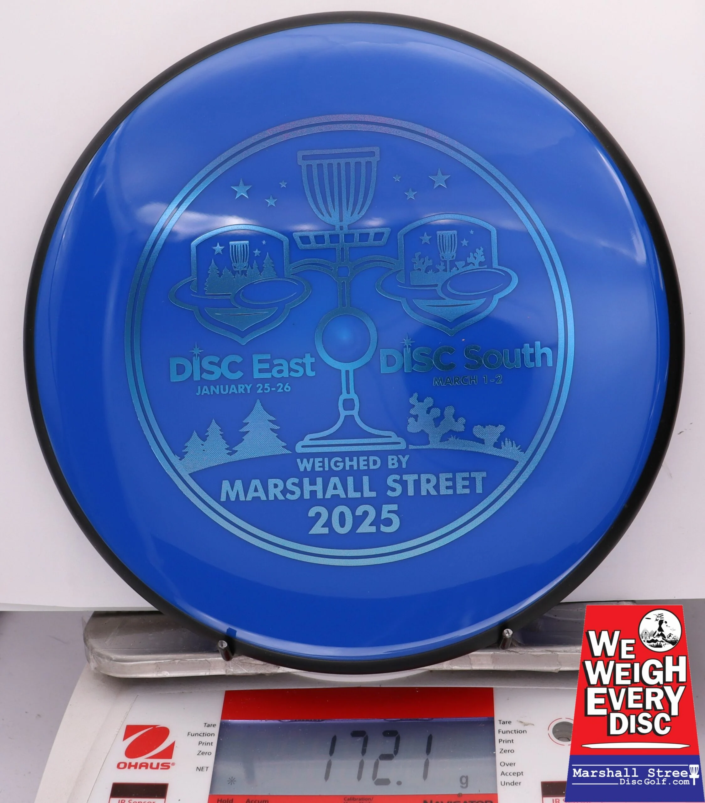249709 Neutron Watt - Disc Golf Expos 2025 - #19 Blue, 172