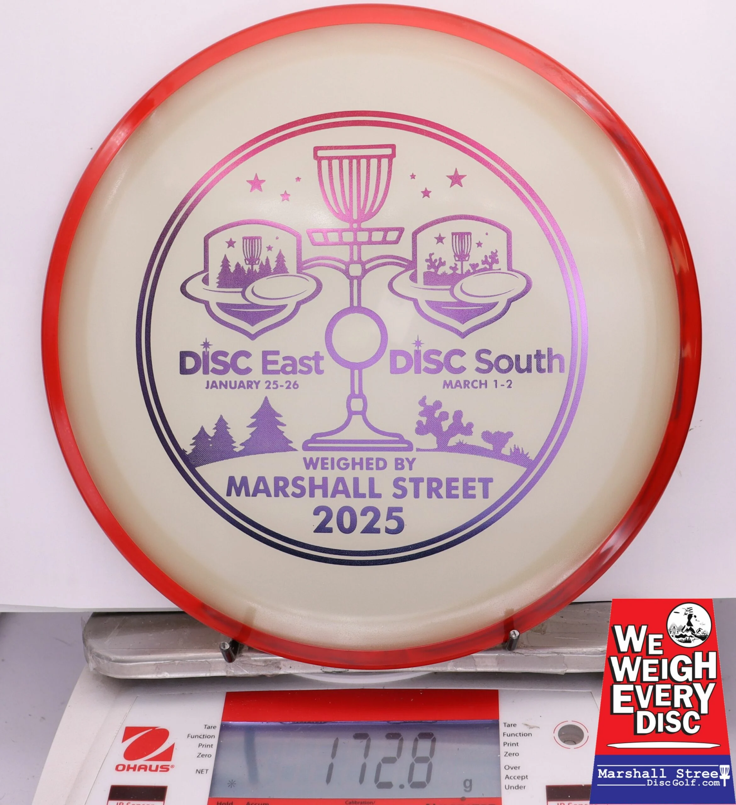 249900 Eclipse Crave - Disc Golf Expos 2025 - #02 Red, 173