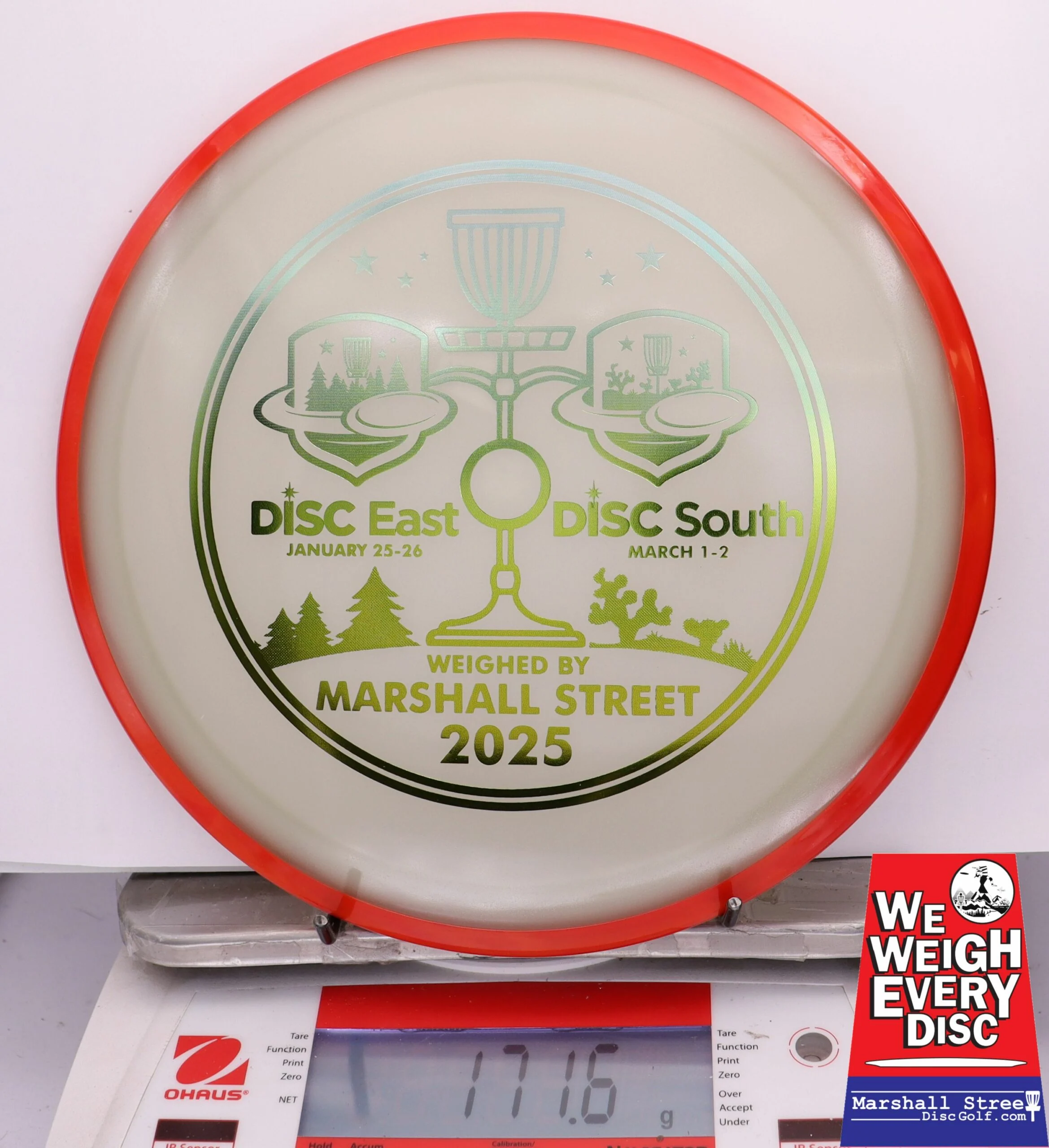 249902 Eclipse Crave - Disc Golf Expos 2025 - #04 Red, 172