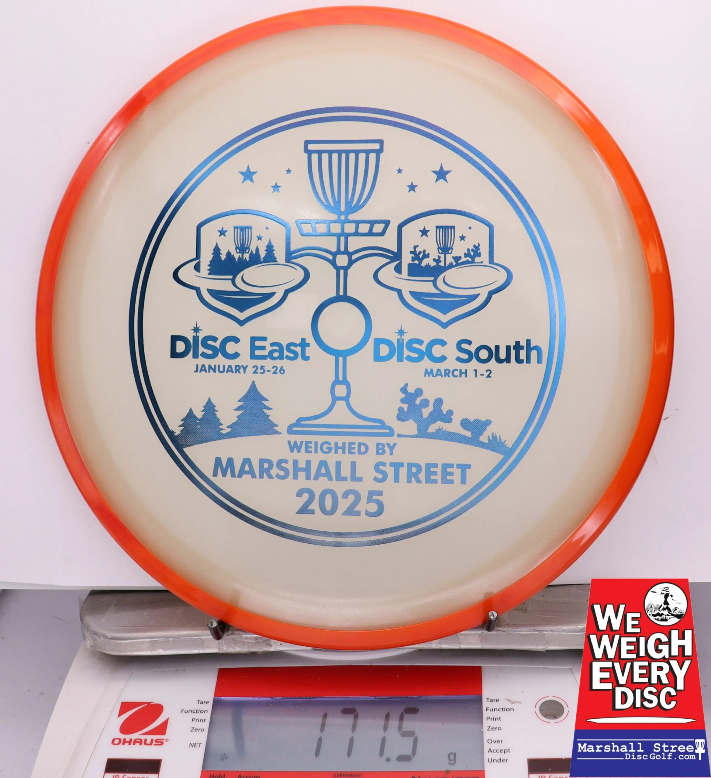 249912 Eclipse Crave - Disc Golf Expos 2025 - #14 Orange, 172