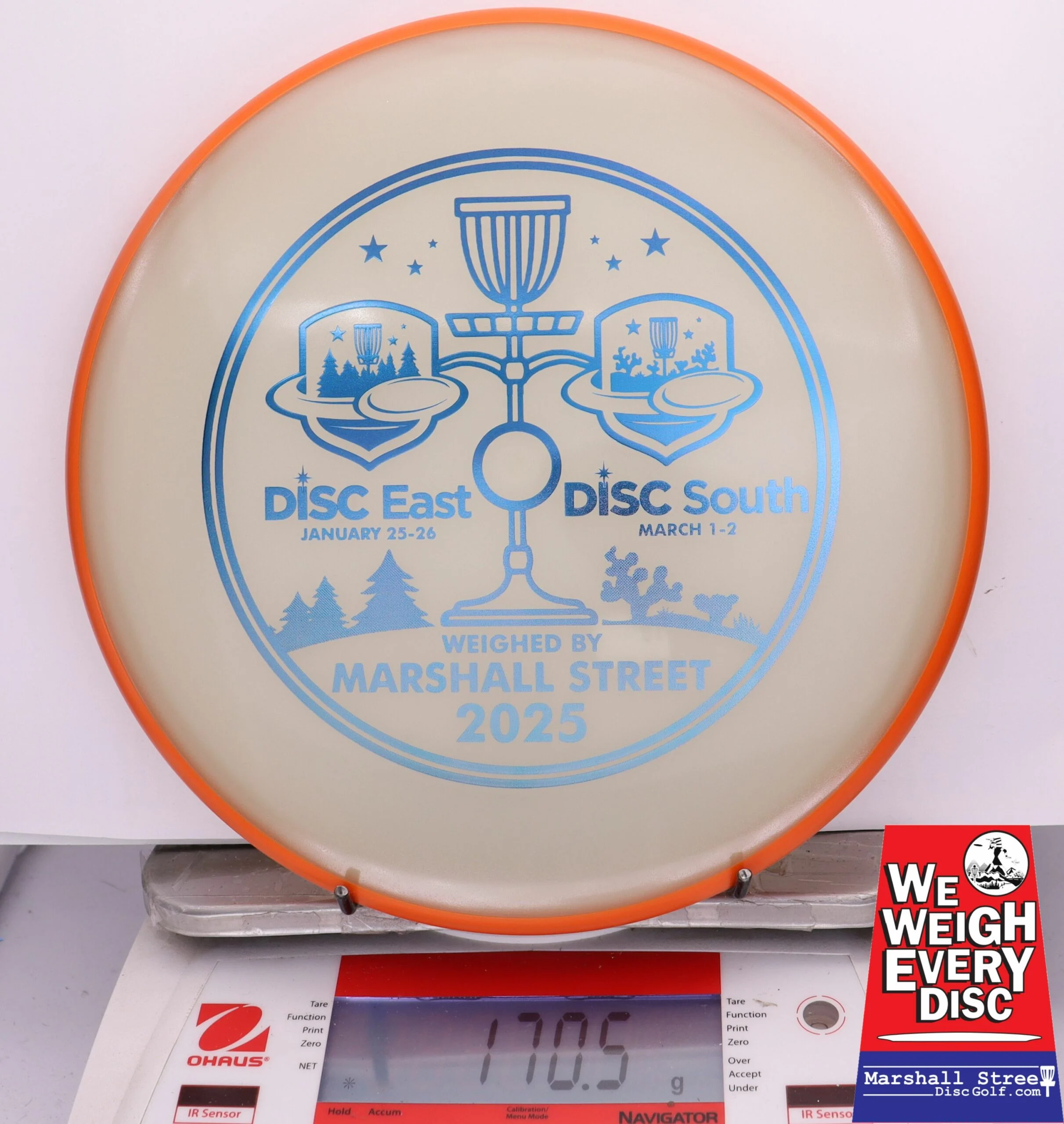 249953 Eclipse Proxy - Disc Golf Expos 2025 - #01 Orange, 171