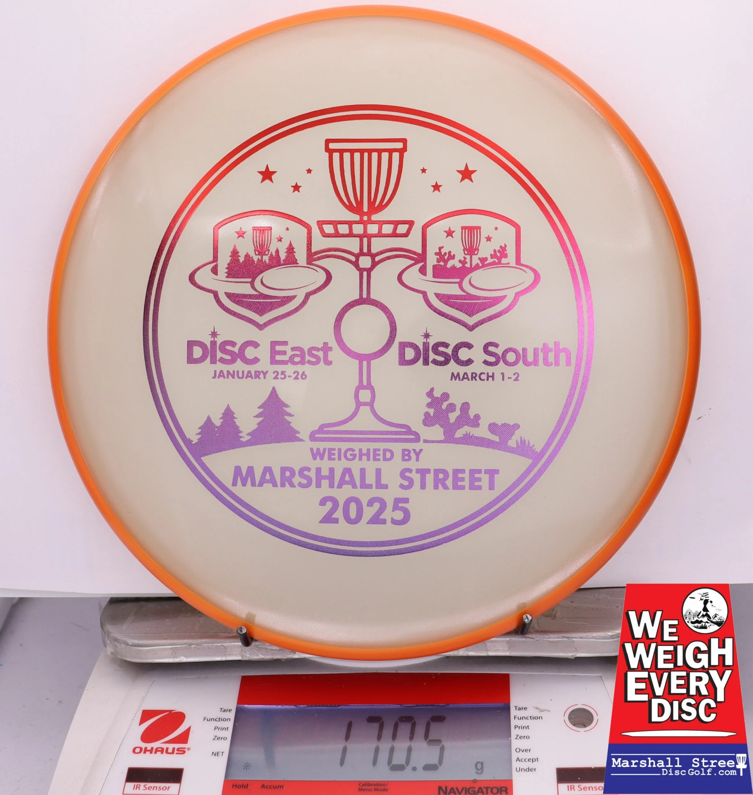 249956 Eclipse Proxy - Disc Golf Expos 2025 - #03 Orange, 171