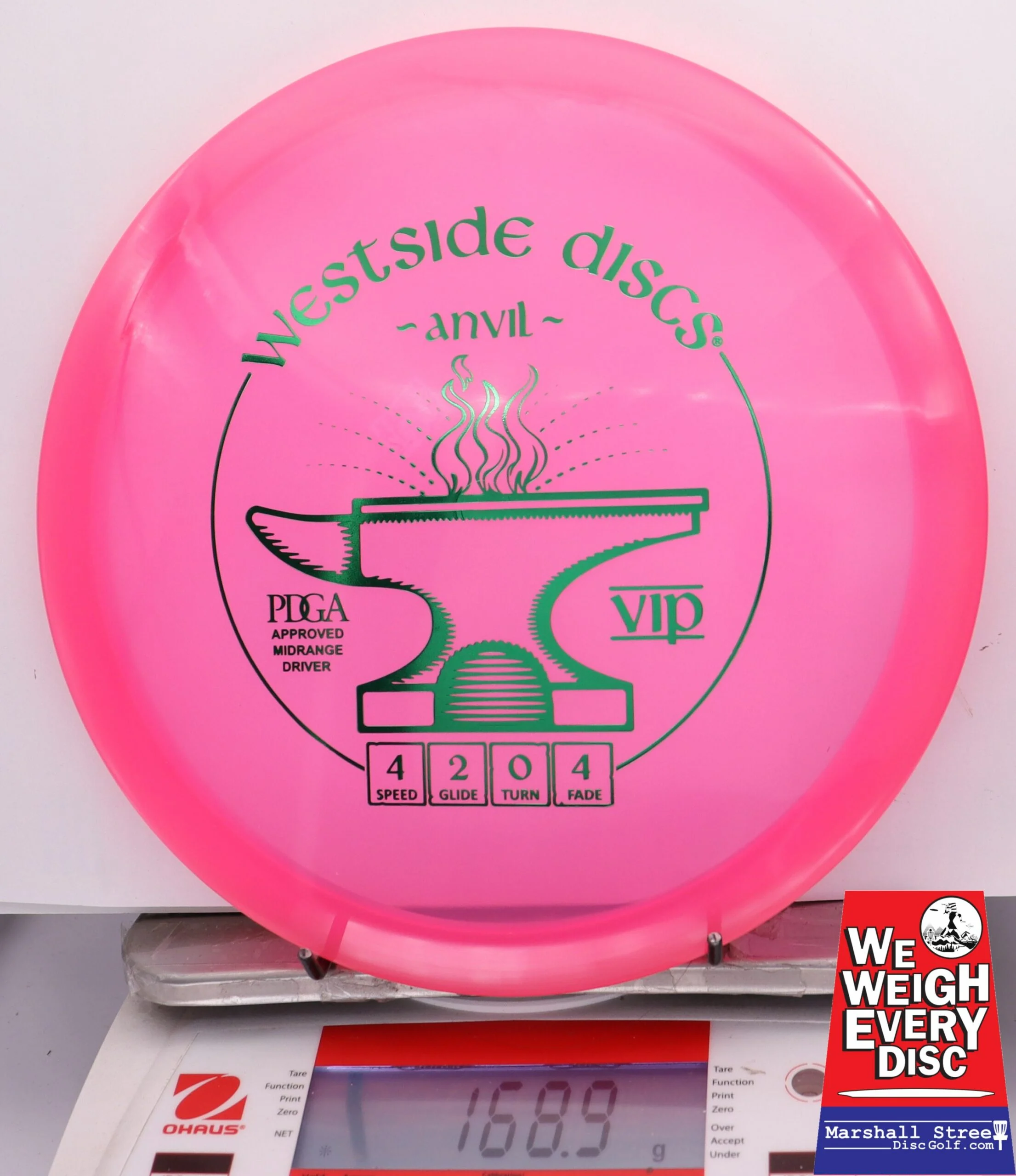 252451 VIP Anvil - #12 Pink, 169