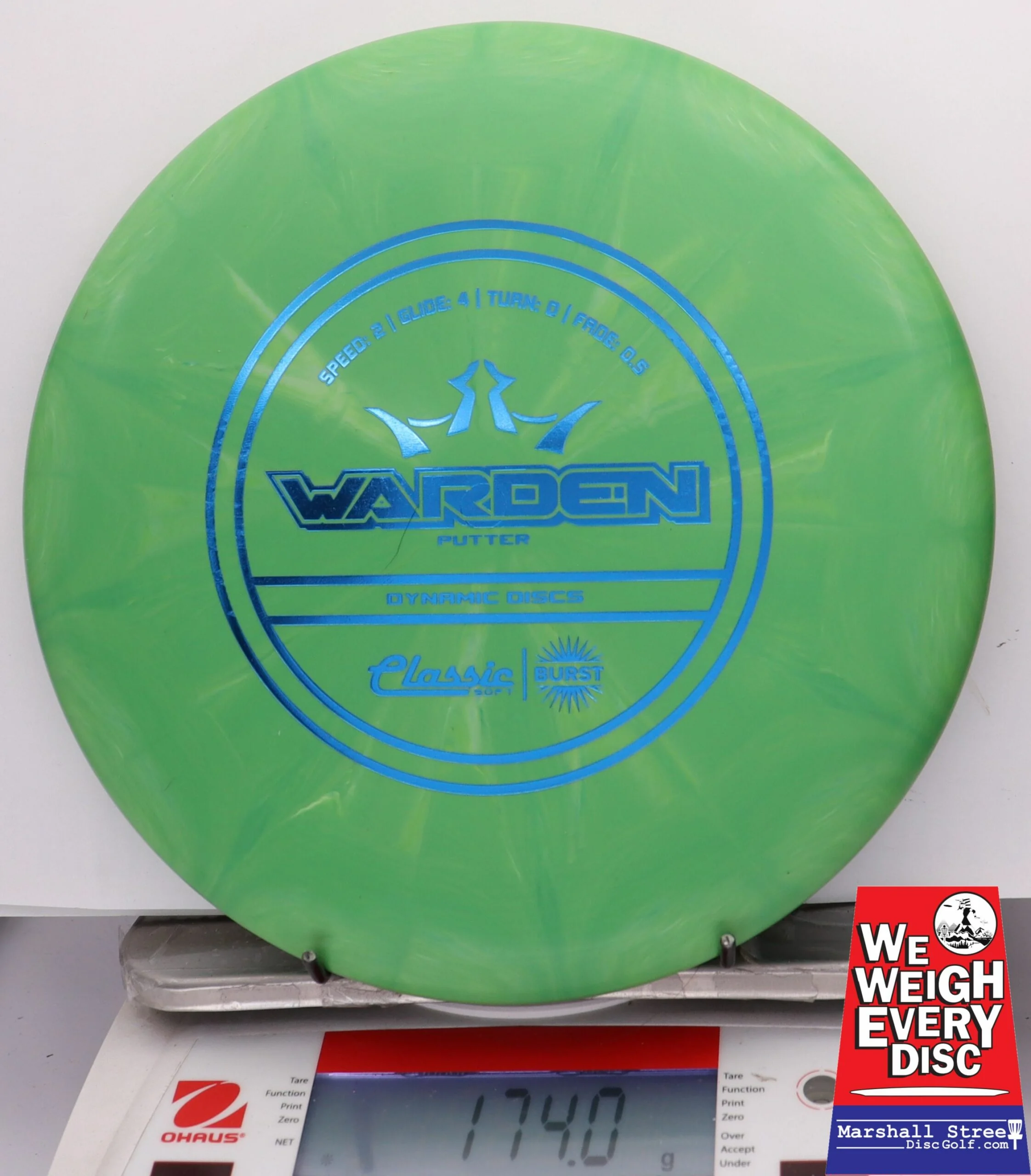 252935 Classic Soft Burst Warden - #31 Green, 174