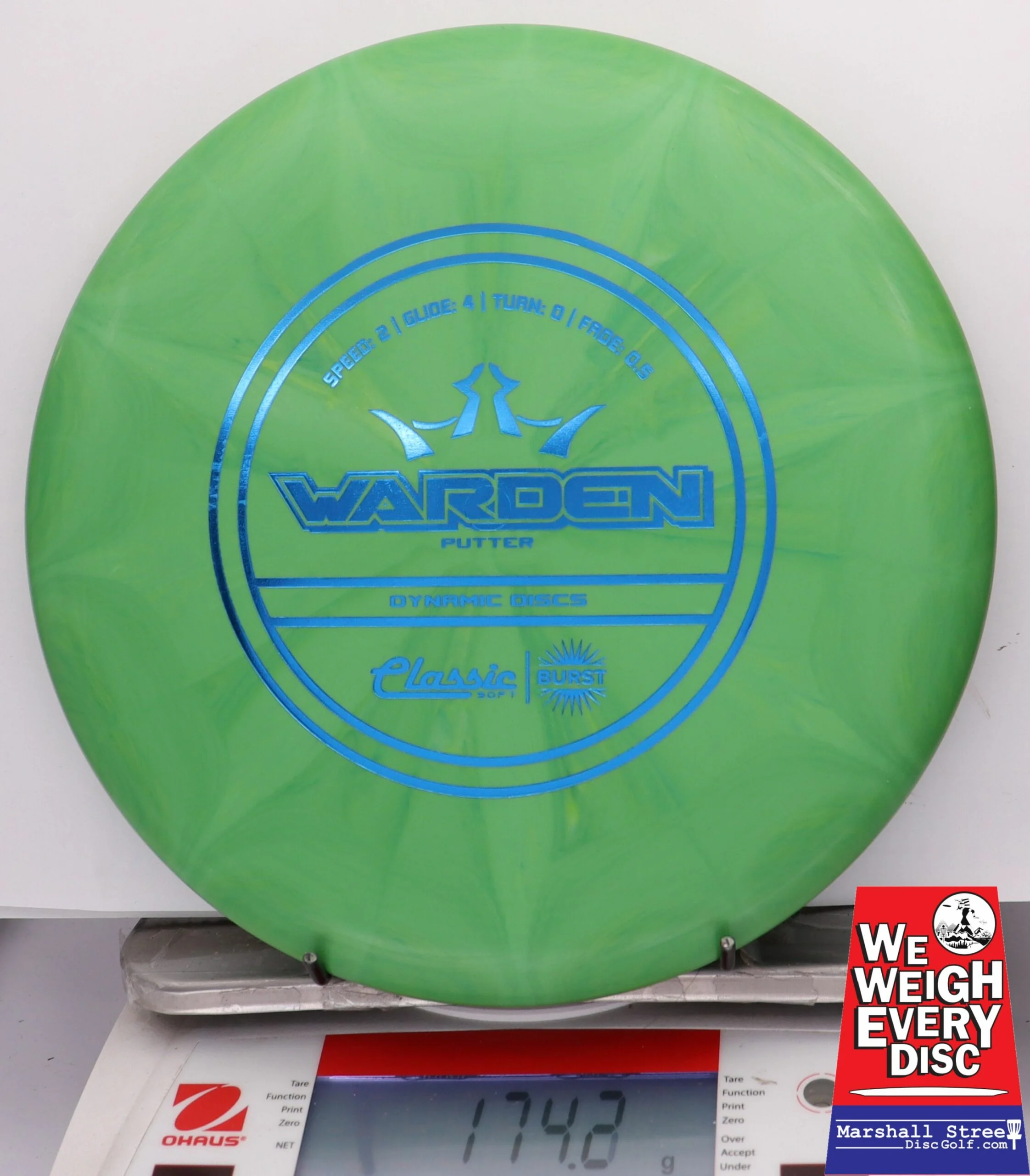 252937 Classic Soft Burst Warden - #33 Green, 174