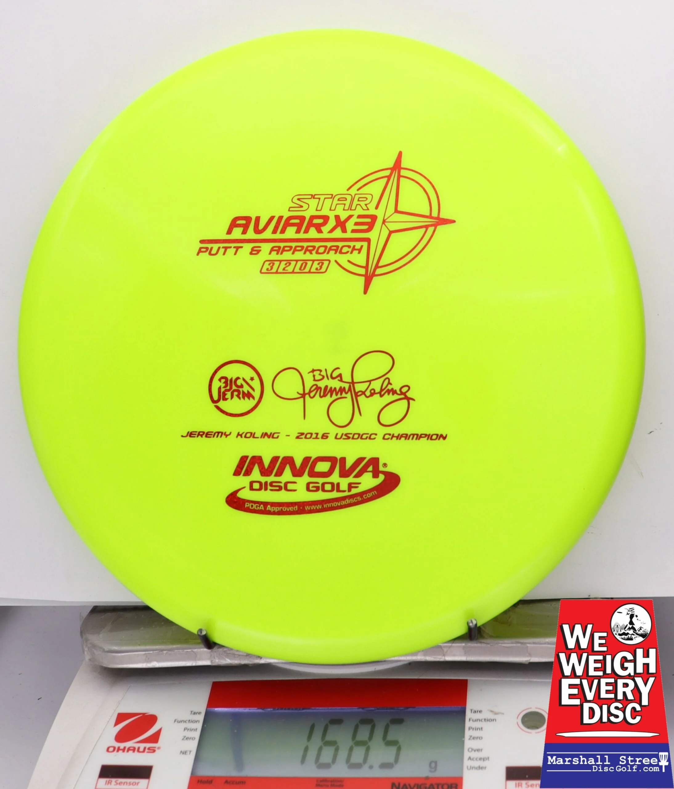 253325 Star AviarX3, Big Jerm - #22 NYellow, 169