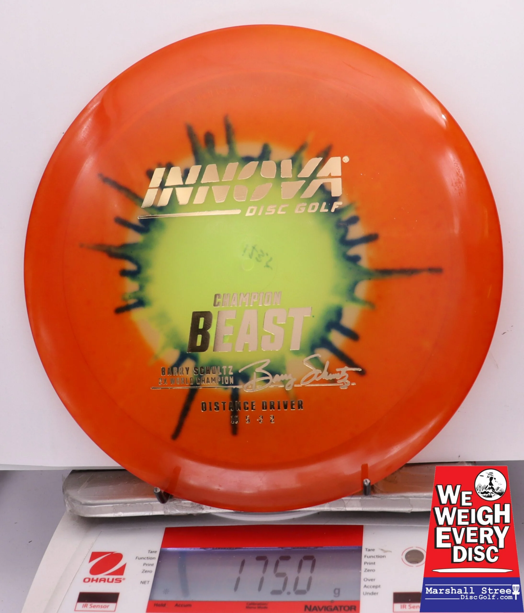253662 Tie-Dye Champion Beast, Barry Schultz 2X - #28 RedishYellow, 175