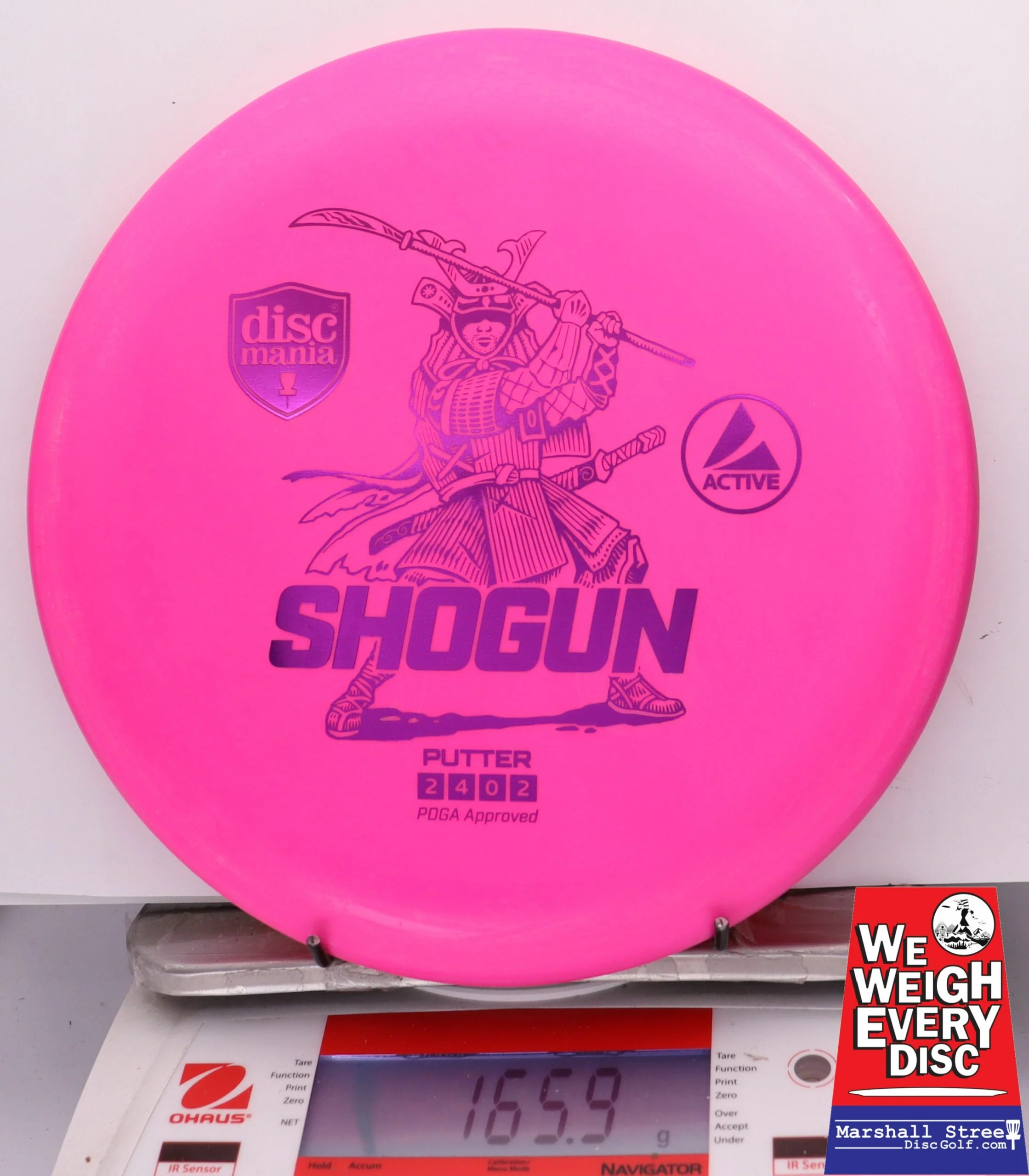 256300 Active Shogun - #25 Pink, 166