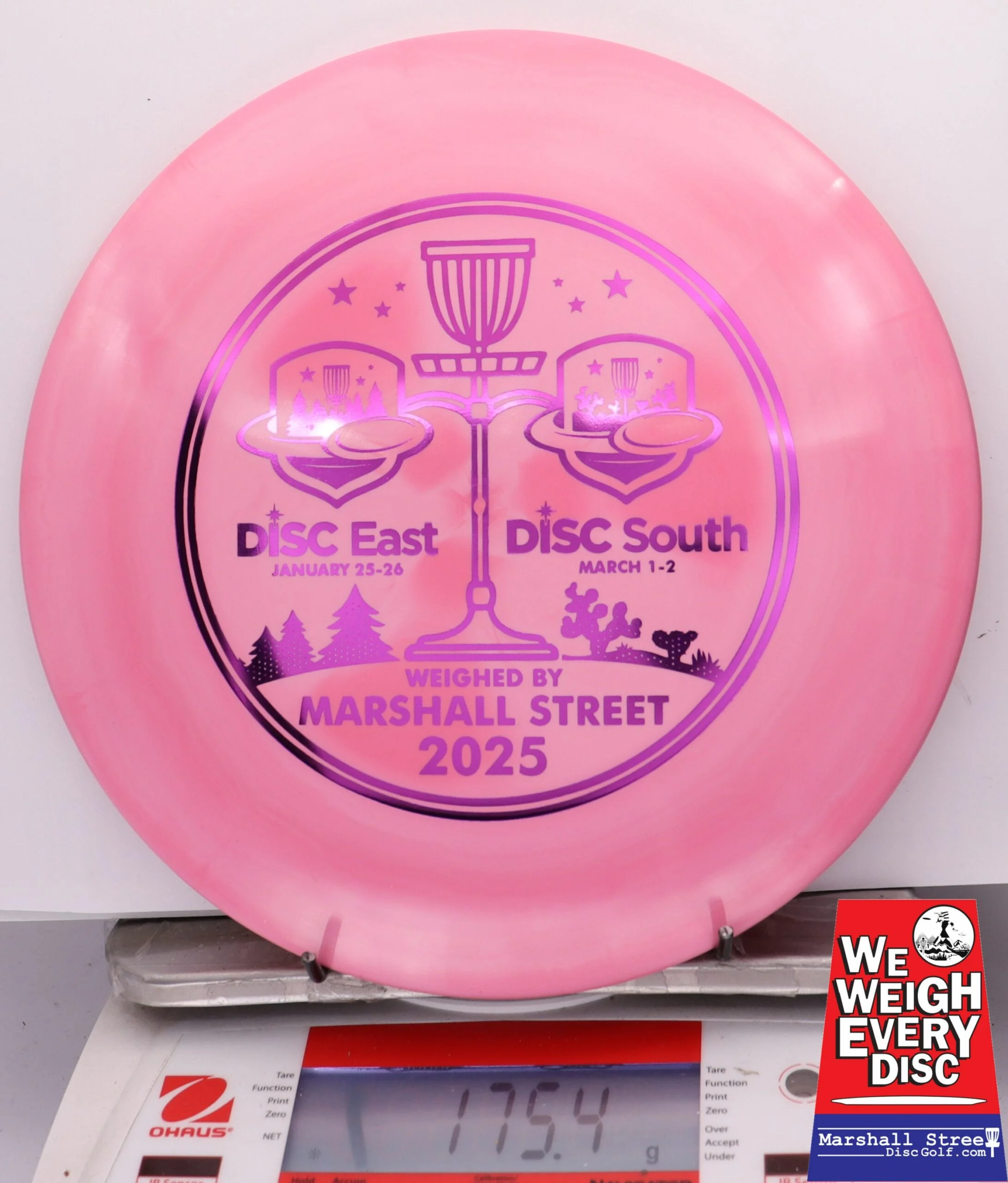 256570 Swirly S-Line FD - Disc Golf Expos 2025 - #01 Pink, 175