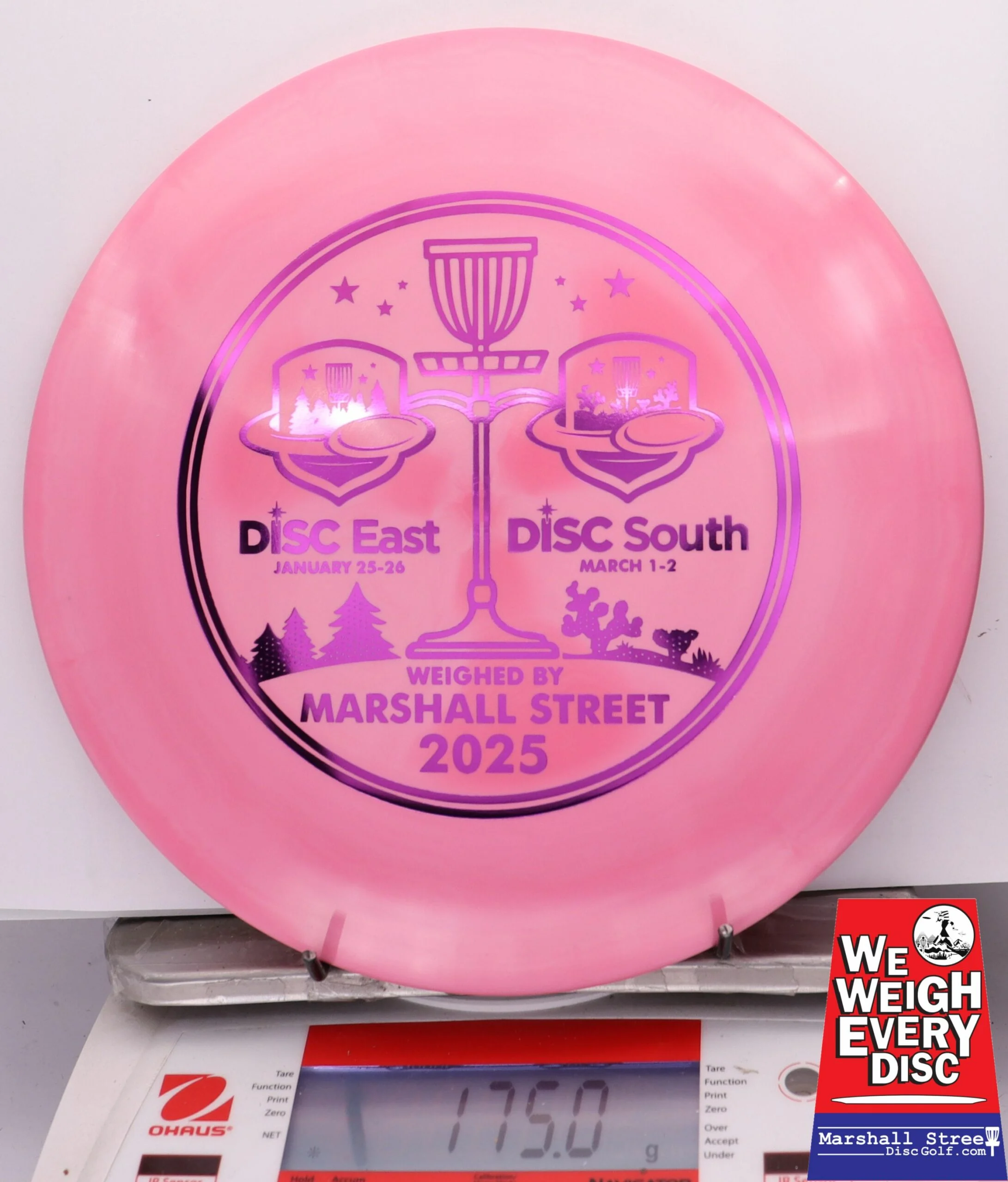 256579 Swirly S-Line FD - Disc Golf Expos 2025 - #02 Pink, 175