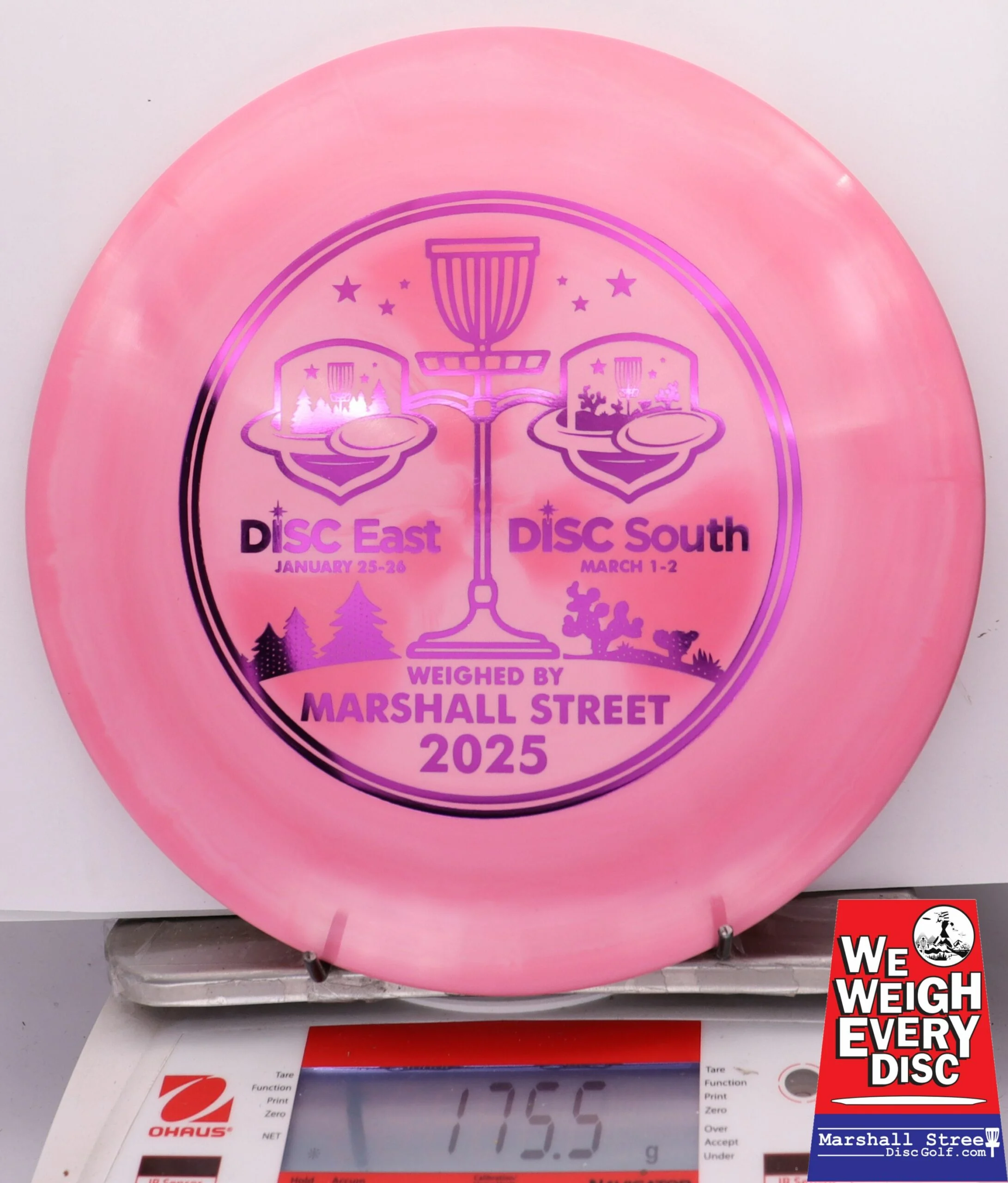 256580 Swirly S-Line FD - Disc Golf Expos 2025 - #03 Pink, 176