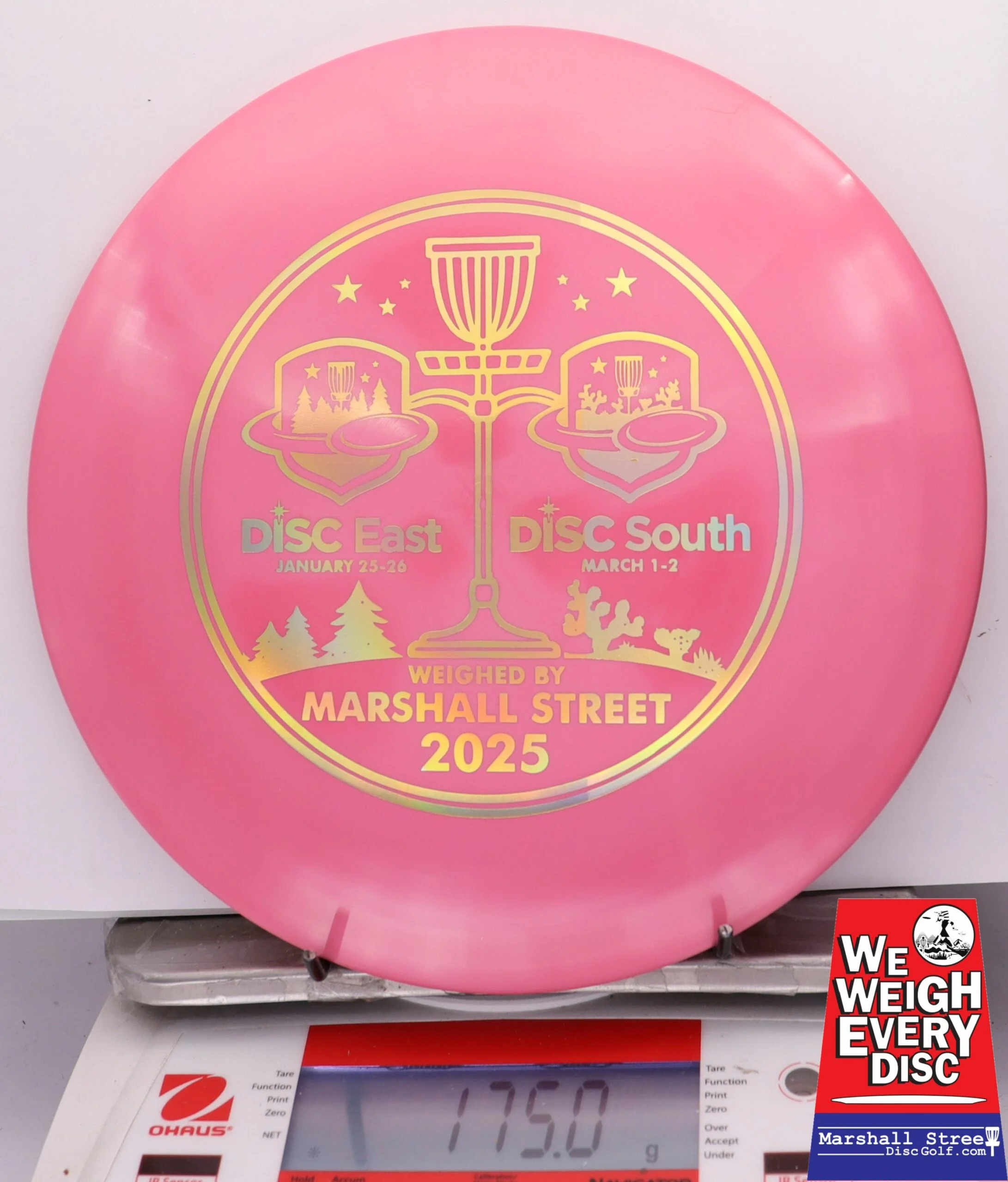 256581 Swirly S-Line FD - Disc Golf Expos 2025 - #04 Pink, 175