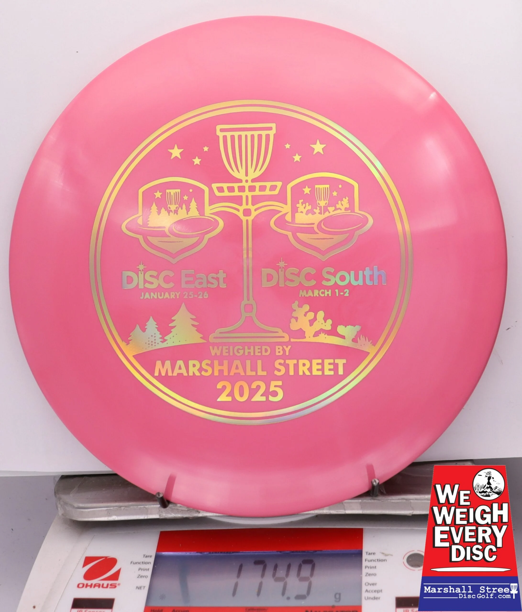 256583 Swirly S-Line FD - Disc Golf Expos 2025 - #05 Pink, 175