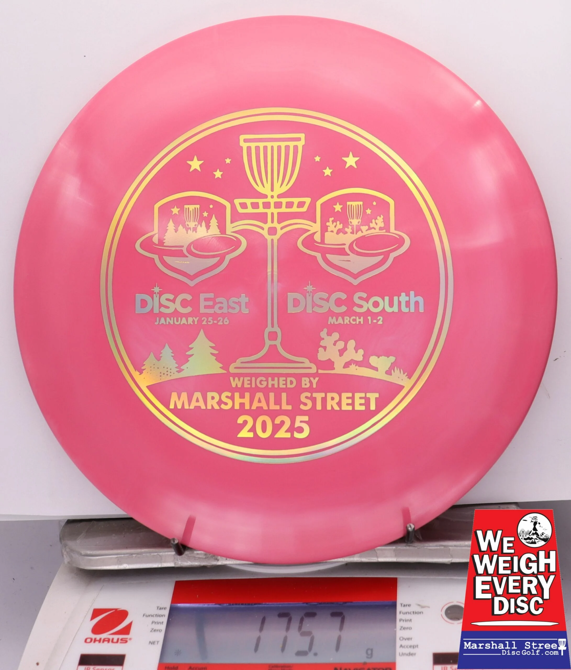 256584 Swirly S-Line FD - Disc Golf Expos 2025 - #06 Pink, 176