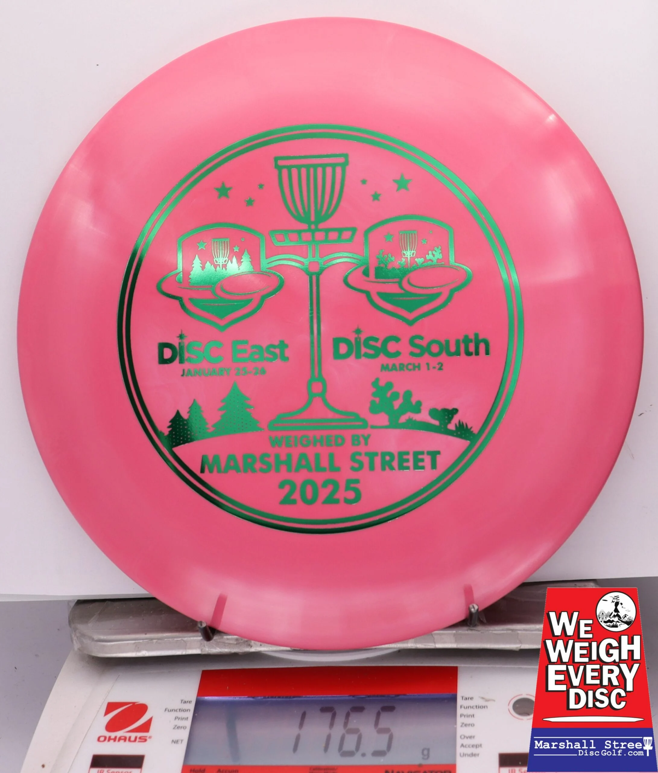 256592 Swirly S-Line FD - Disc Golf Expos 2025 - #09 Pink, 177