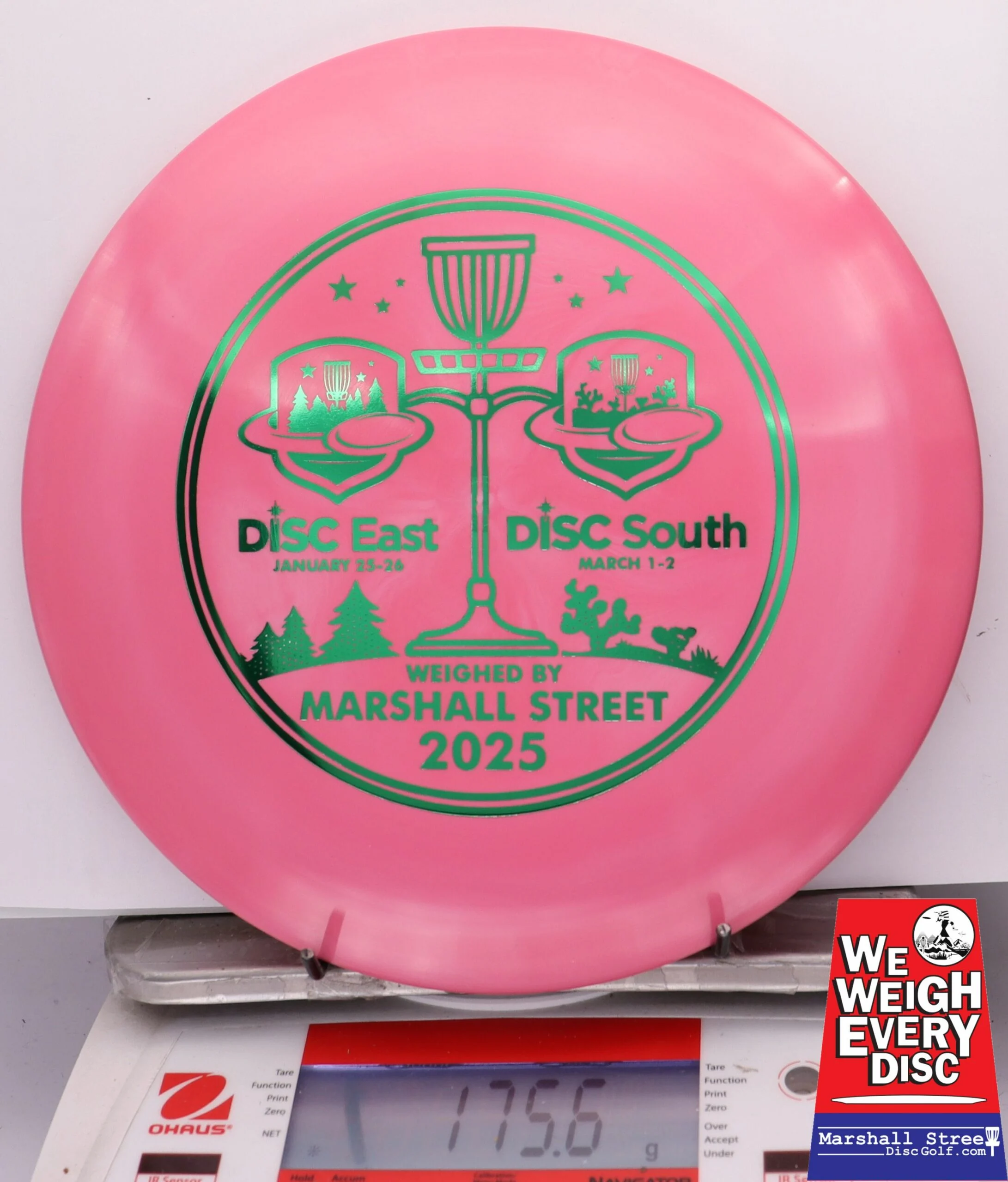 256596 Swirly S-Line FD - Disc Golf Expos 2025 - #10 Pink, 176