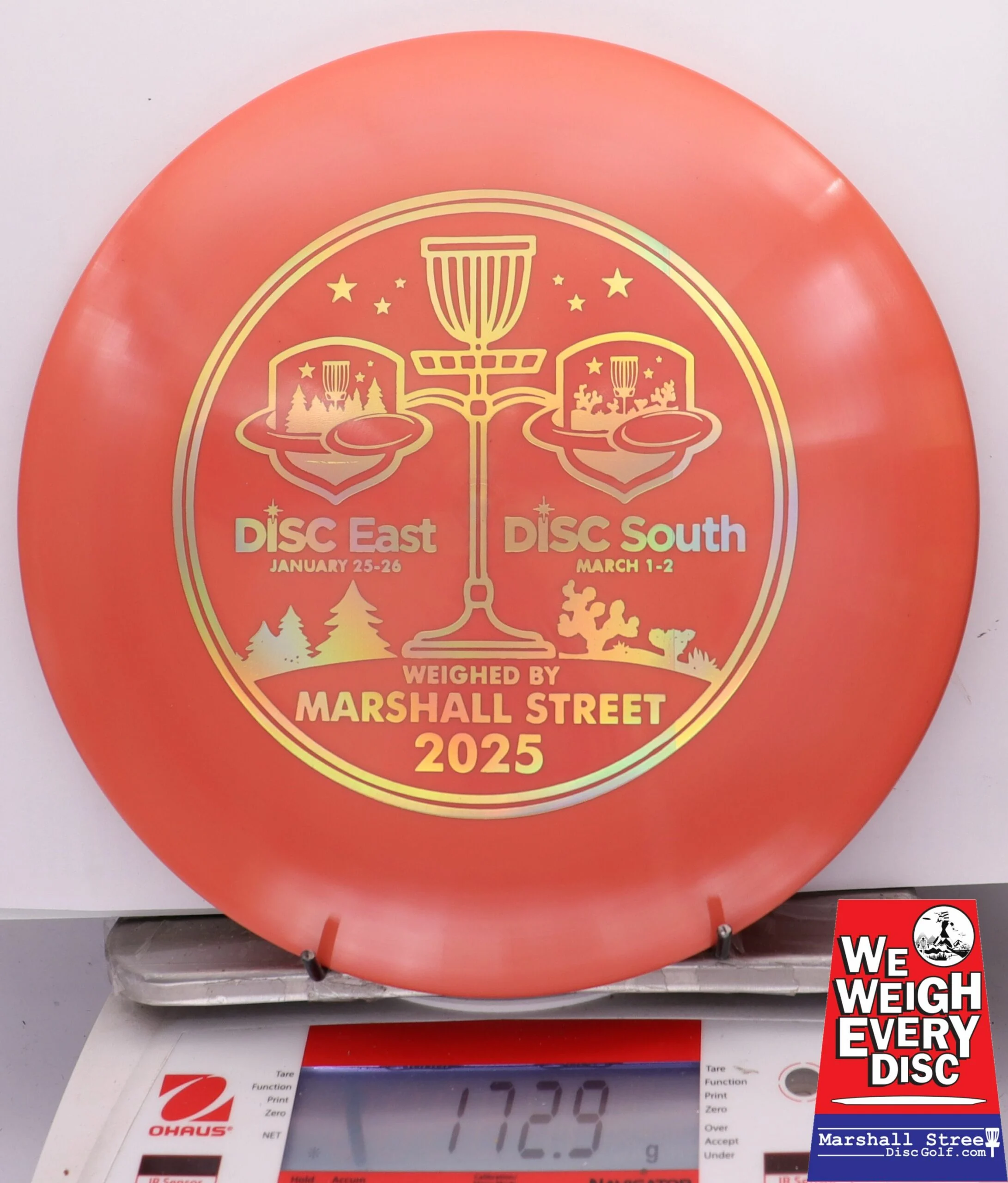 256605 Swirly S-Line FD - Disc Golf Expos 2025 - #13 Orange, 173