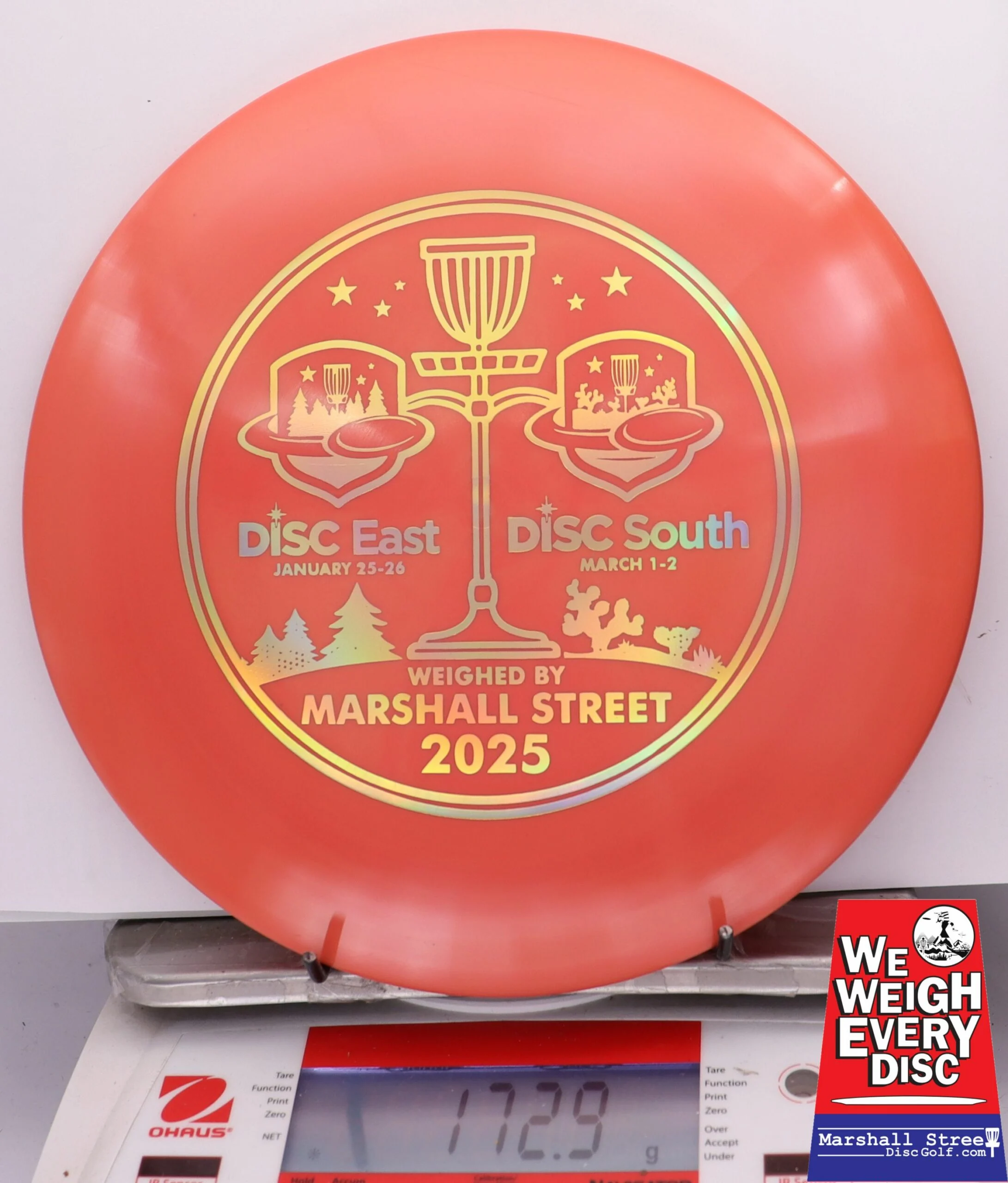 256606 Swirly S-Line FD - Disc Golf Expos 2025 - #14 Orange, 173
