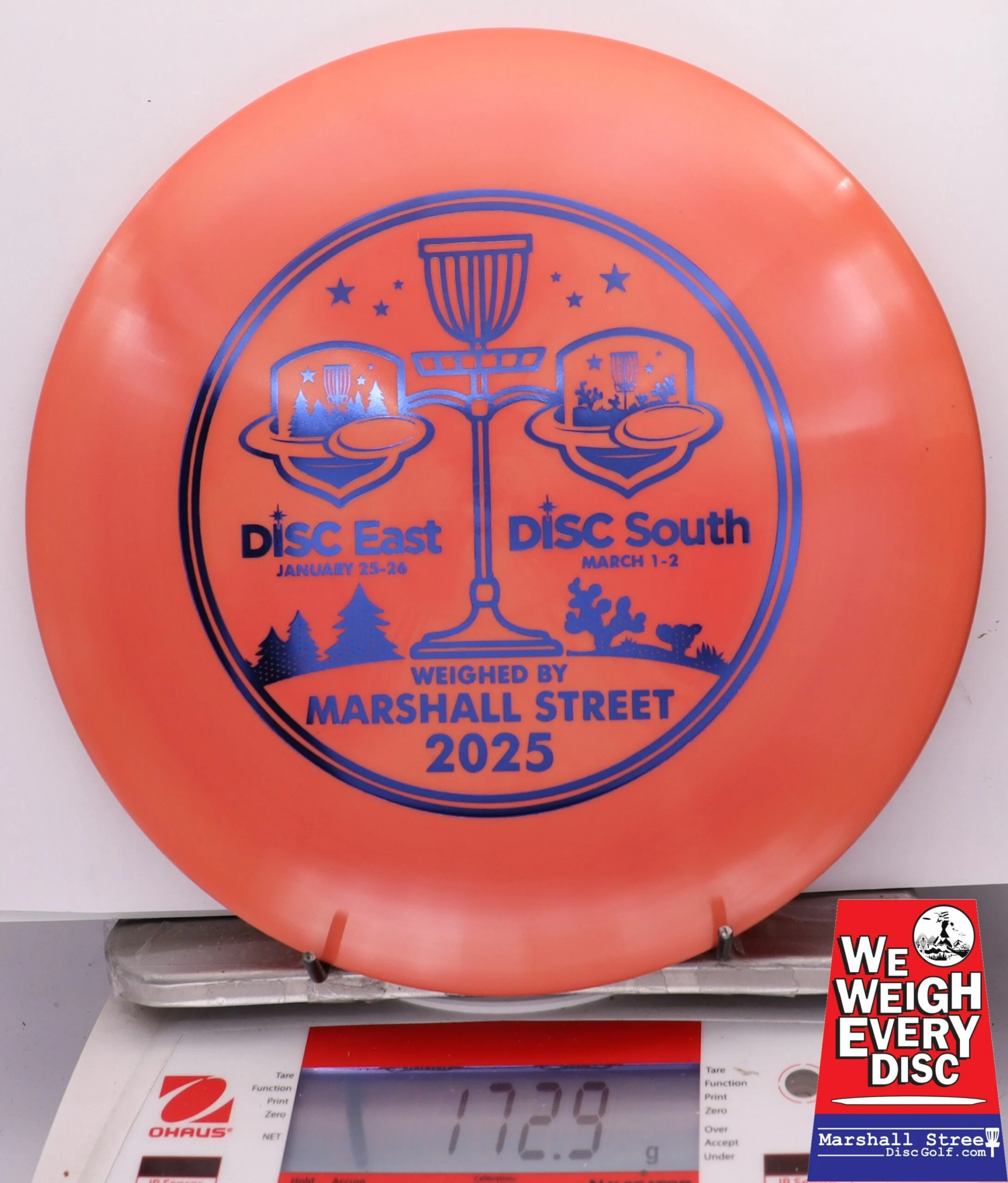 256613 Swirly S-Line FD - Disc Golf Expos 2025 - #15 Orange, 173