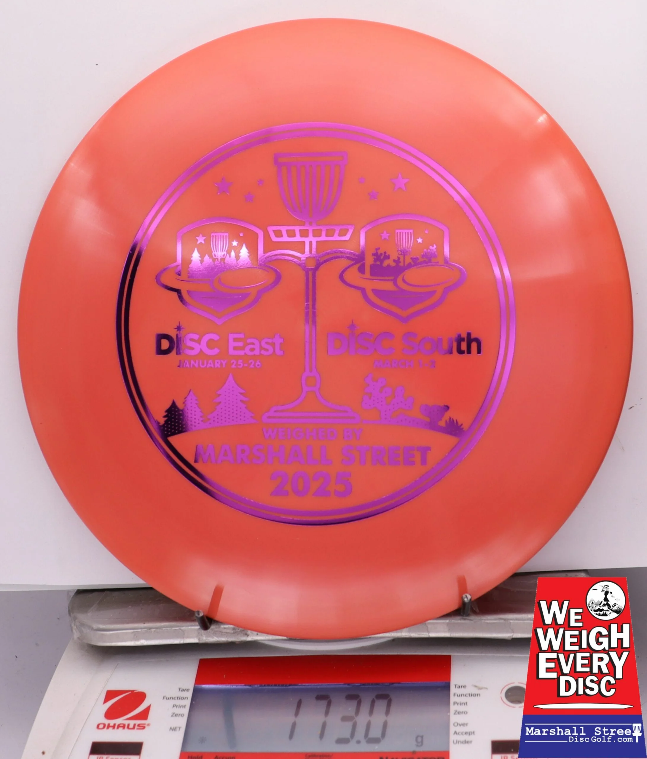 256614 Swirly S-Line FD - Disc Golf Expos 2025 - #16 Orange, 173