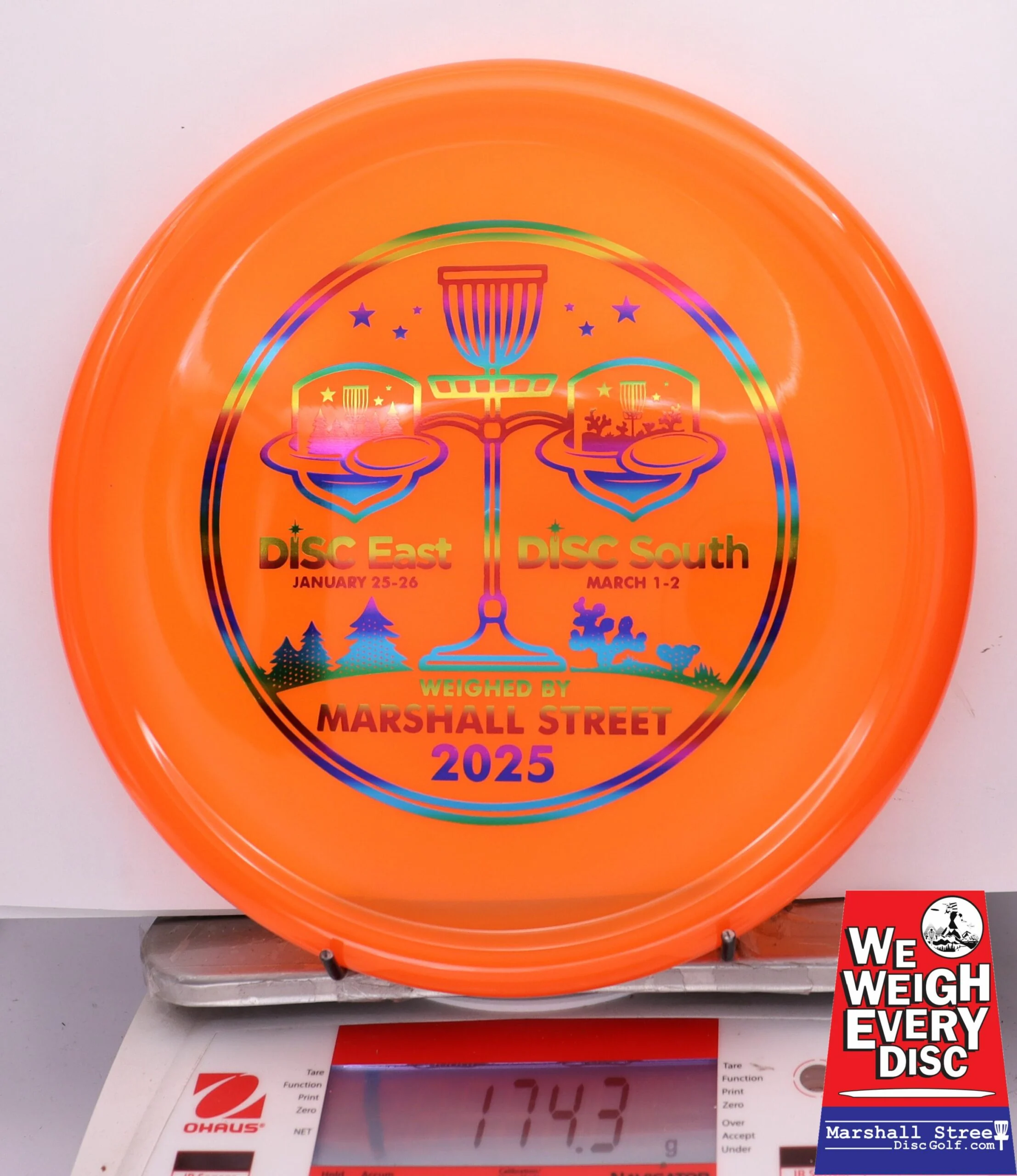 256730 K1 Berg - Disc Golf Expos 2025 - #03 Orange, 174