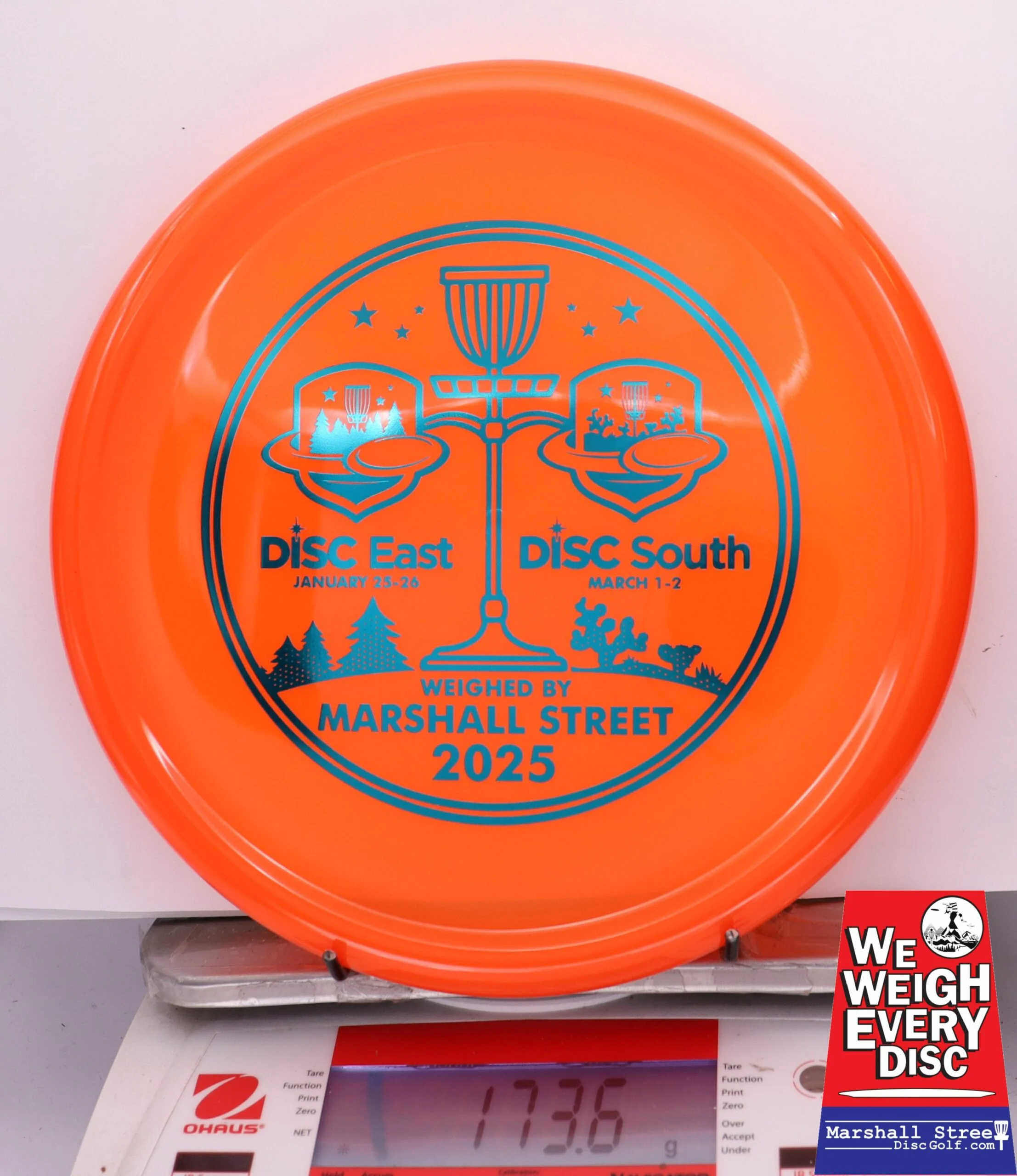 256733 K1 Berg - Disc Golf Expos 2025 - #04 Orange, 174