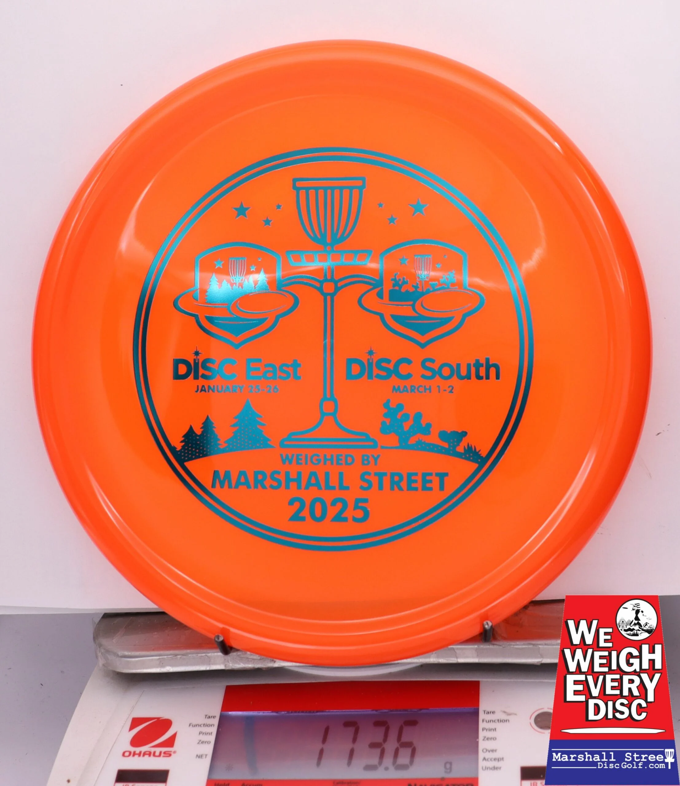 256734 K1 Berg - Disc Golf Expos 2025 - #05 Orange, 174