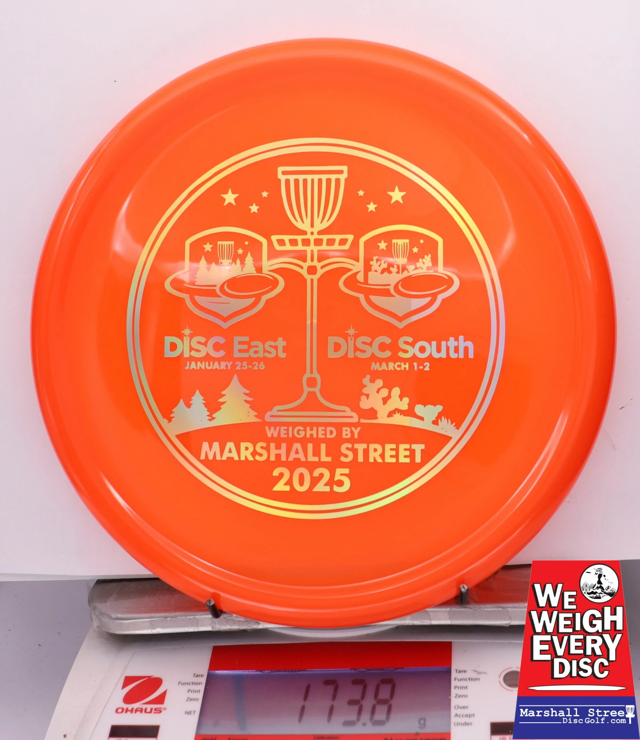 256736 K1 Berg - Disc Golf Expos 2025 - #07 Orange, 174