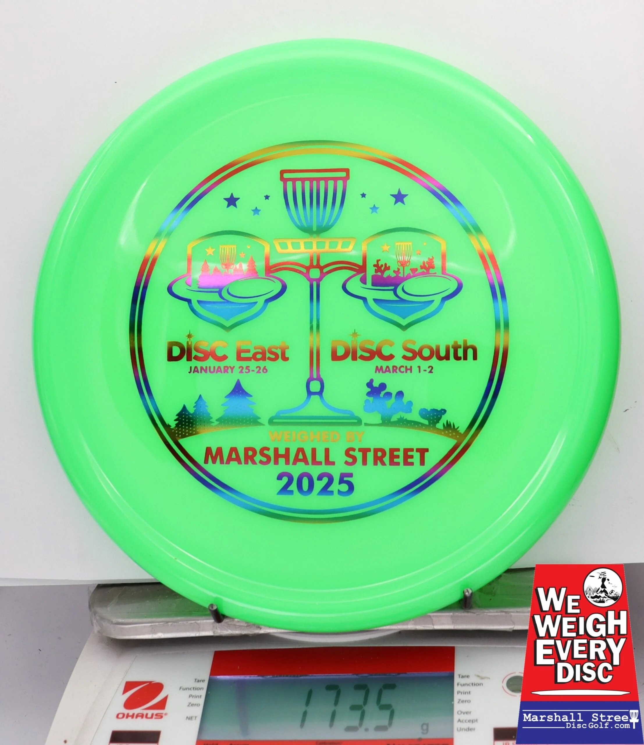 256743 K1 Berg - Disc Golf Expos 2025 - #11 NGreen, 174