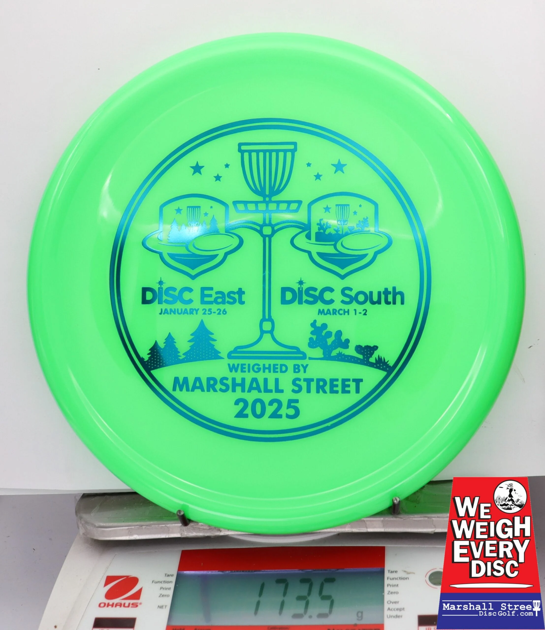 256744 K1 Berg - Disc Golf Expos 2025 - #12 NGreen, 174