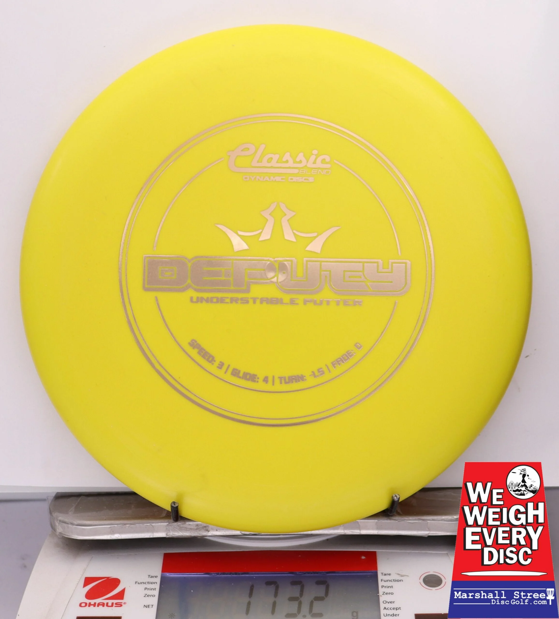 257804 Classic Blend Deputy - #51 Yellow, 173